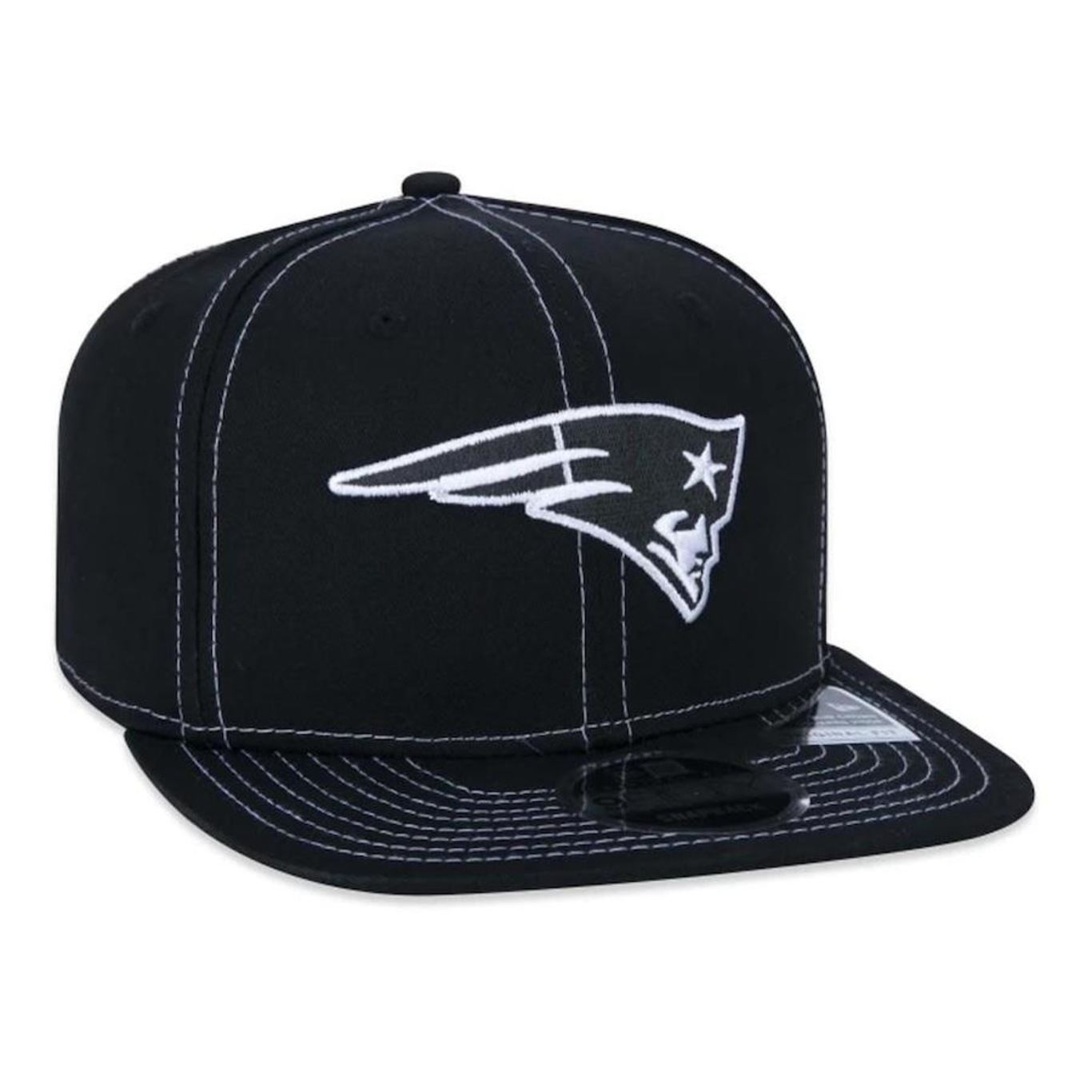 Boné Aba Reta New Era 9Fifty NFL New England Patriots  Core - Snapback - Adulto - Foto 4