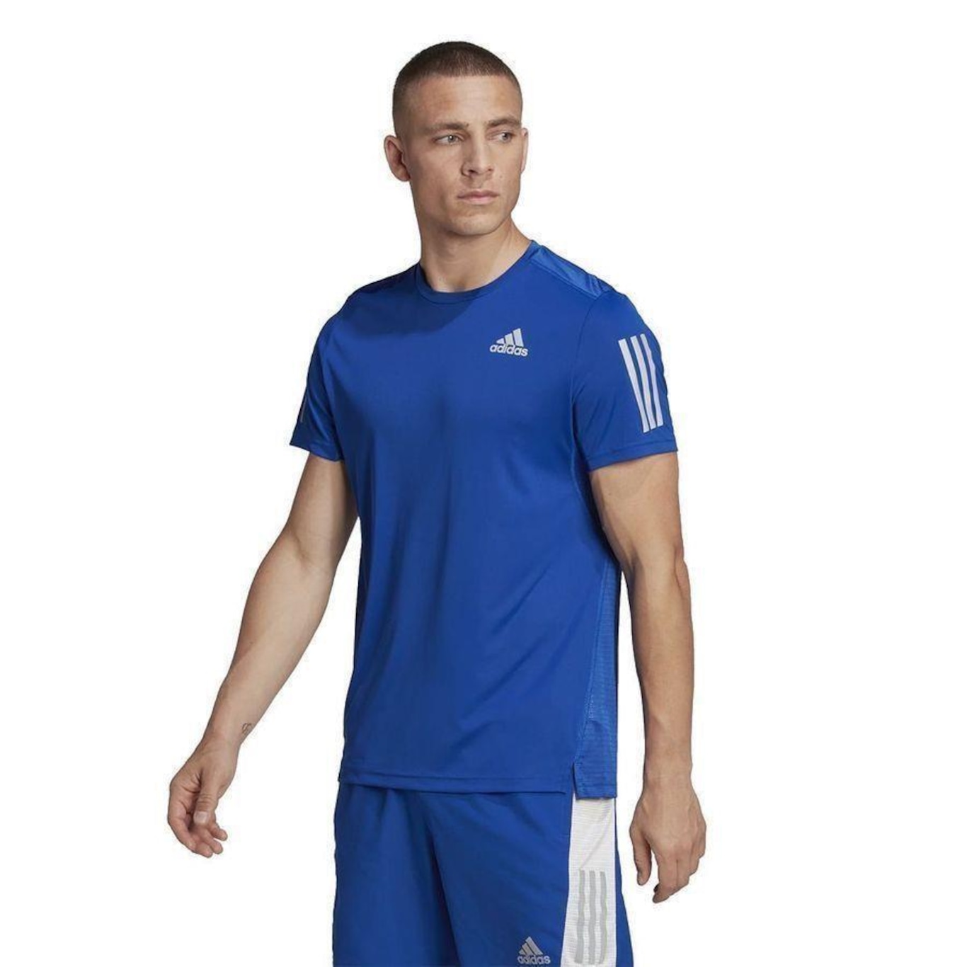 Camiseta adidas Own The Run Tee - Masculina - Foto 2