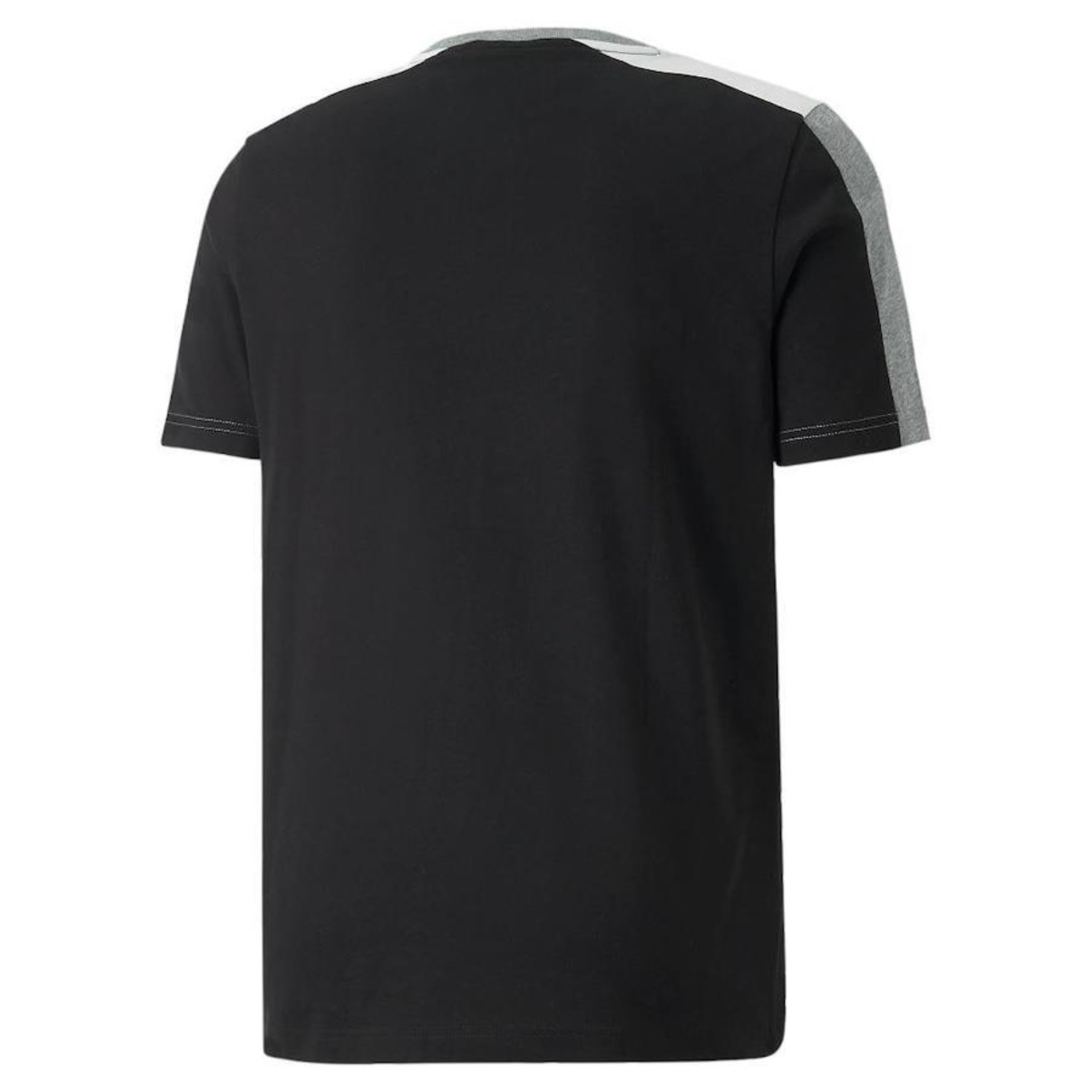 Camiseta Puma Manga Curta Essential Block Tee - Masculina - Foto 2