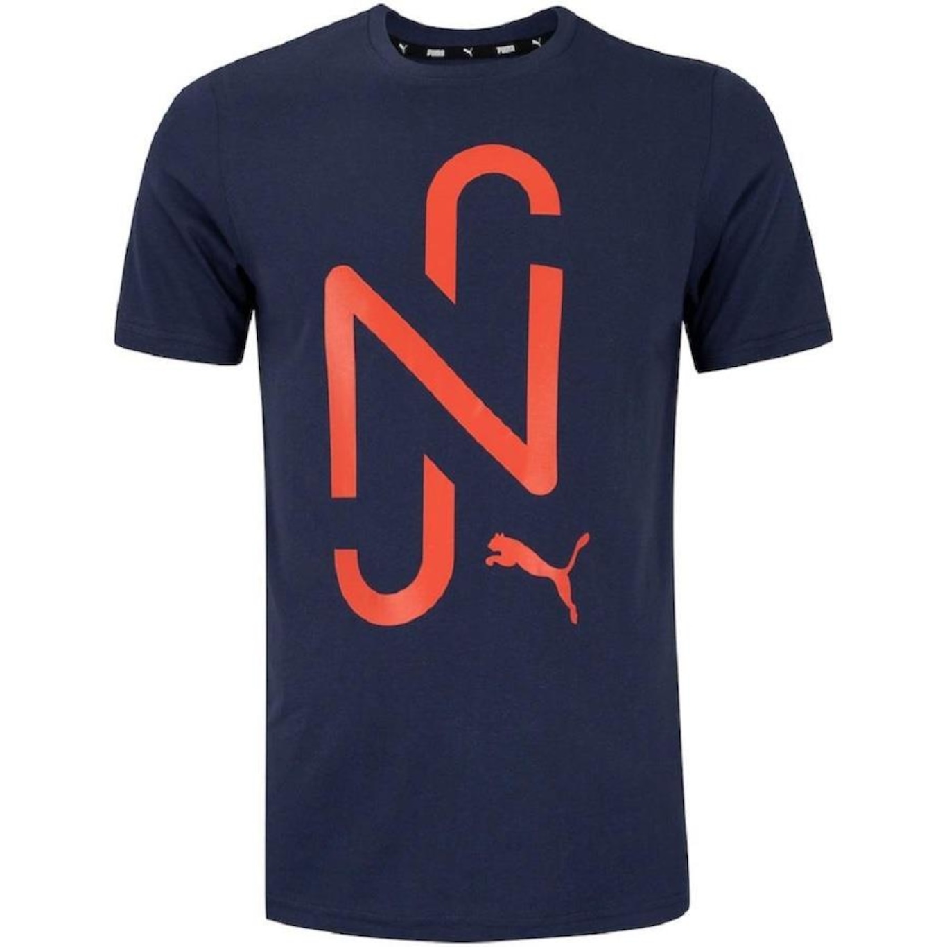 Camiseta do Neymar Jr Puma Manga Curta Goal Casuals - Masculina - Foto 1