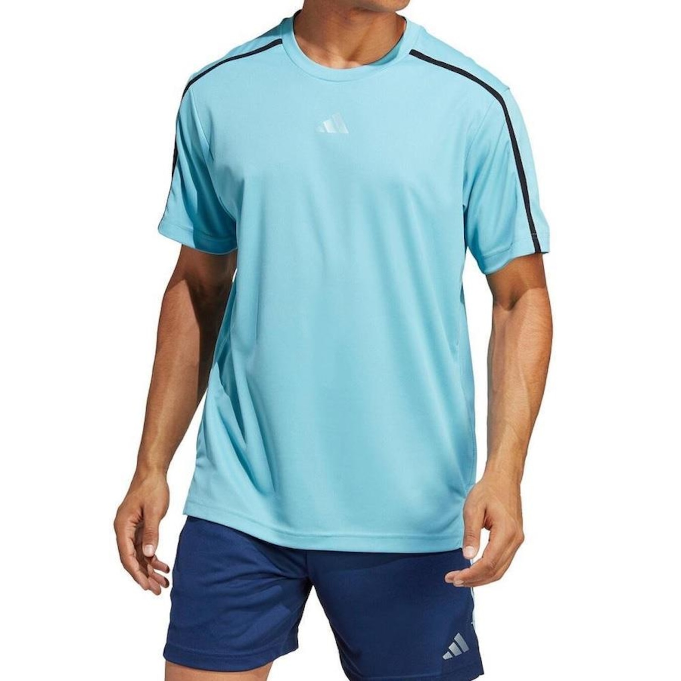 Camiseta adidas Wo Base Tee - Masculina - Foto 1