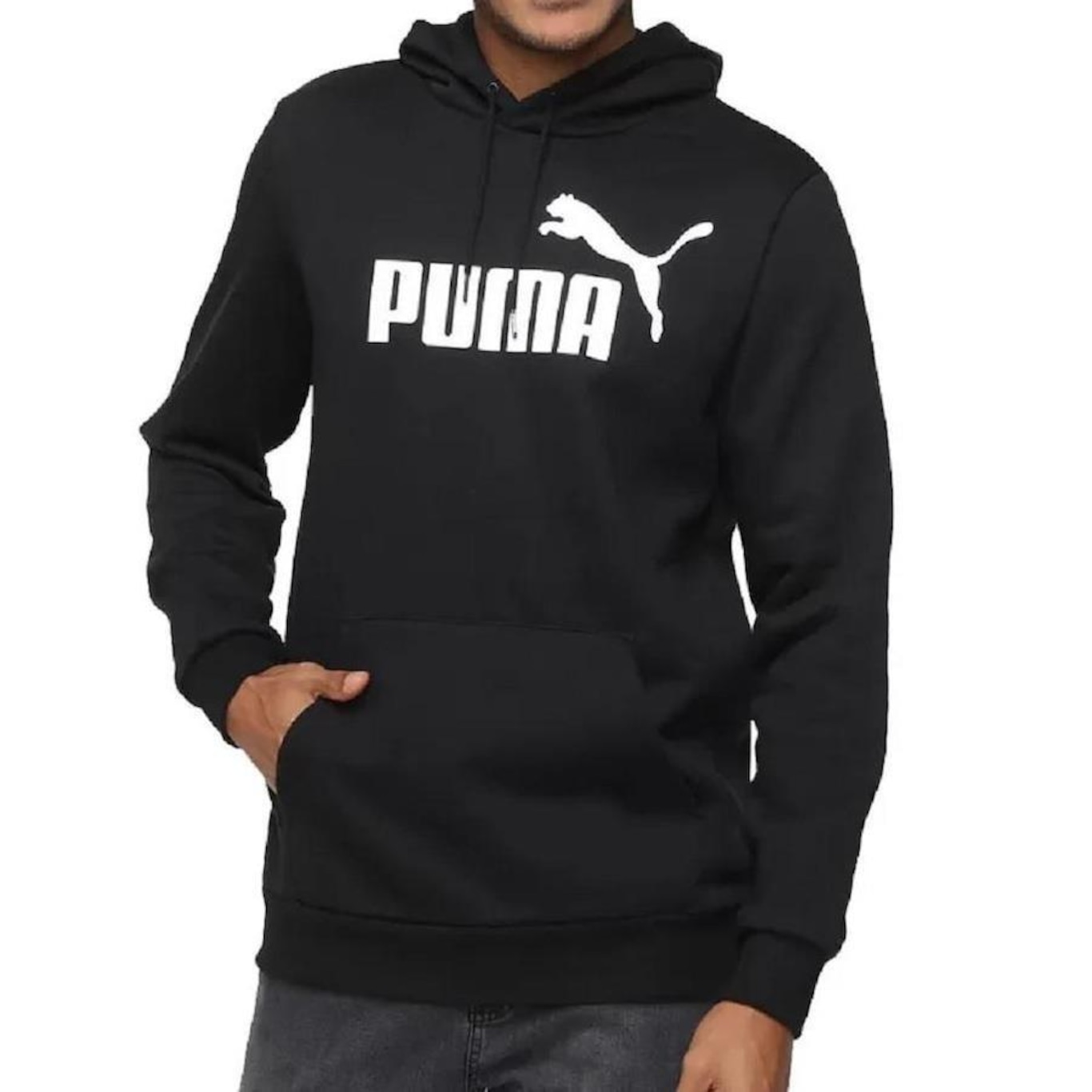 Blusão de Moletom Puma - Masculino - Foto 1