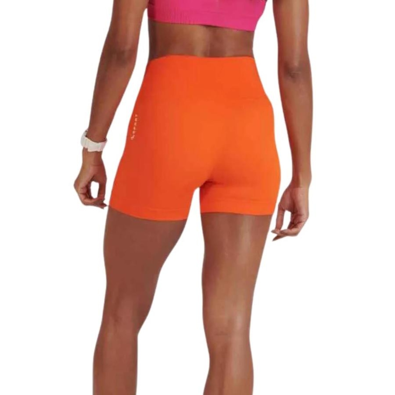 Short Feminino Lsport Basic sem Costura Lupo - Foto 2