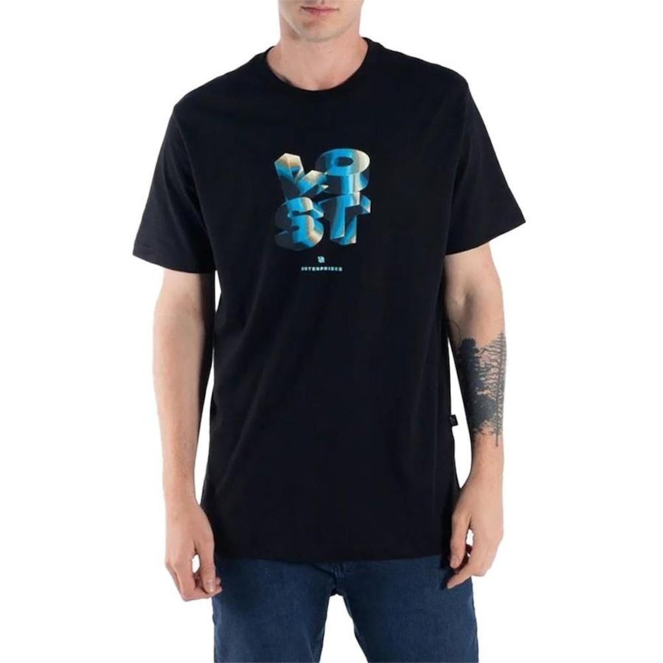 Camiseta Lost 3D - Masculina - Foto 1