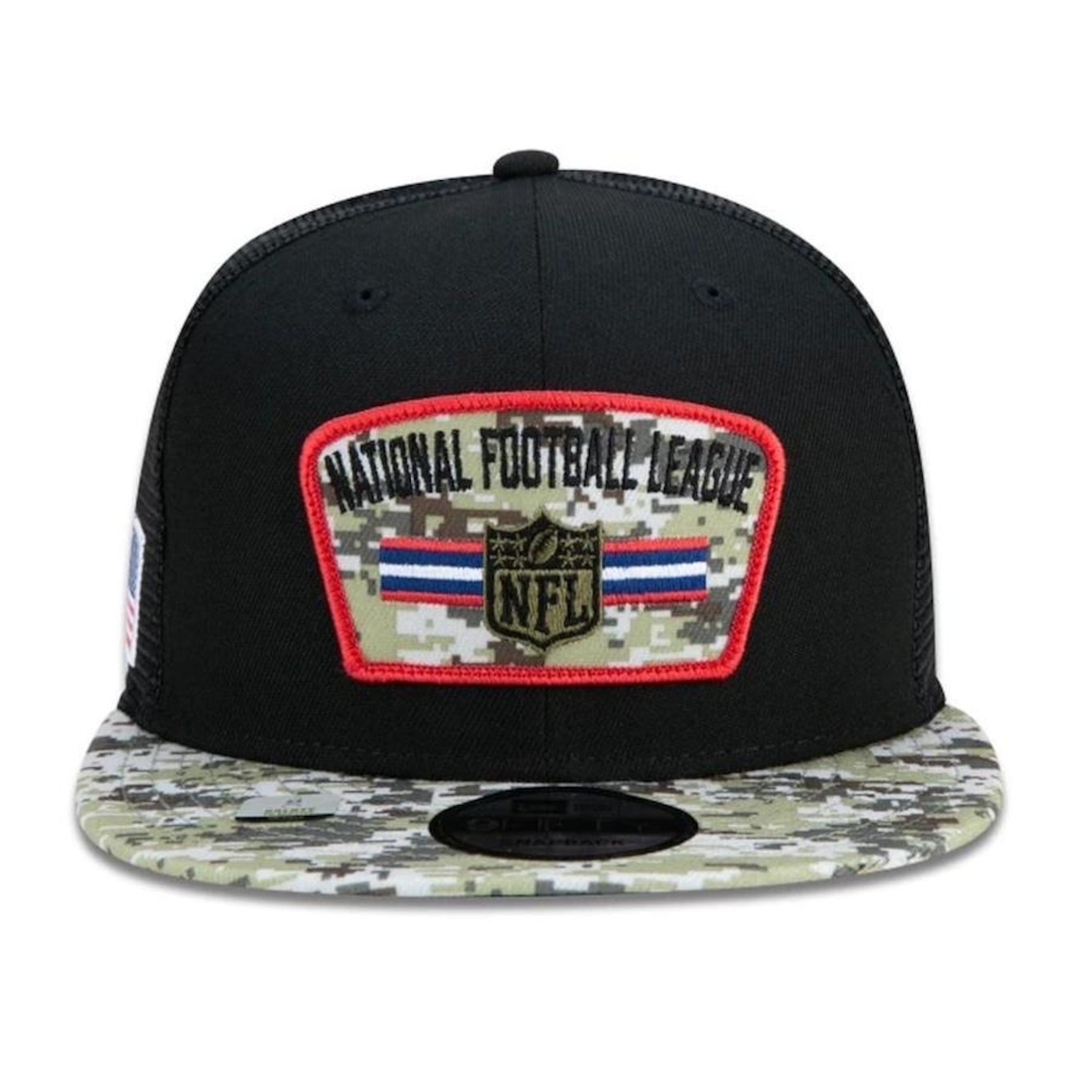 Boné Aba Reta New Era NFL 950 Salute To Service Trucker - Snapback - Adulto - Foto 3