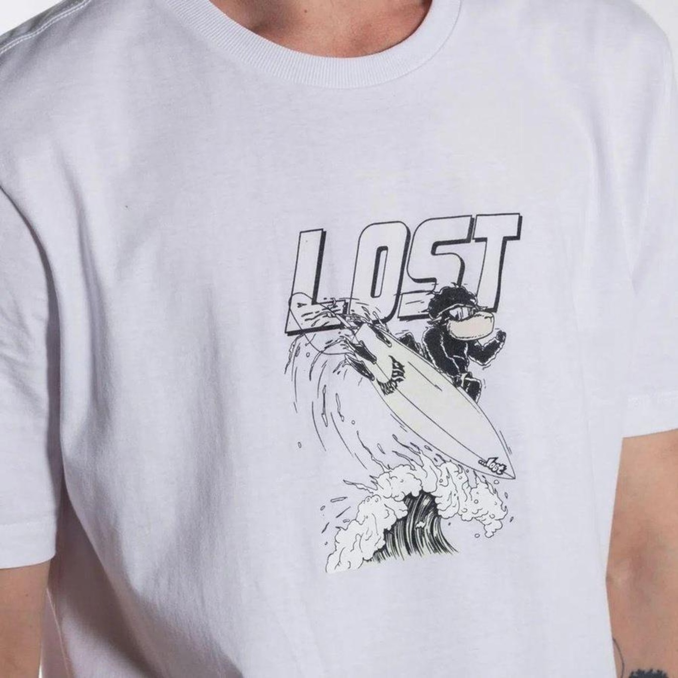 Camiseta Lost Surf Rider - Masculina - Foto 2