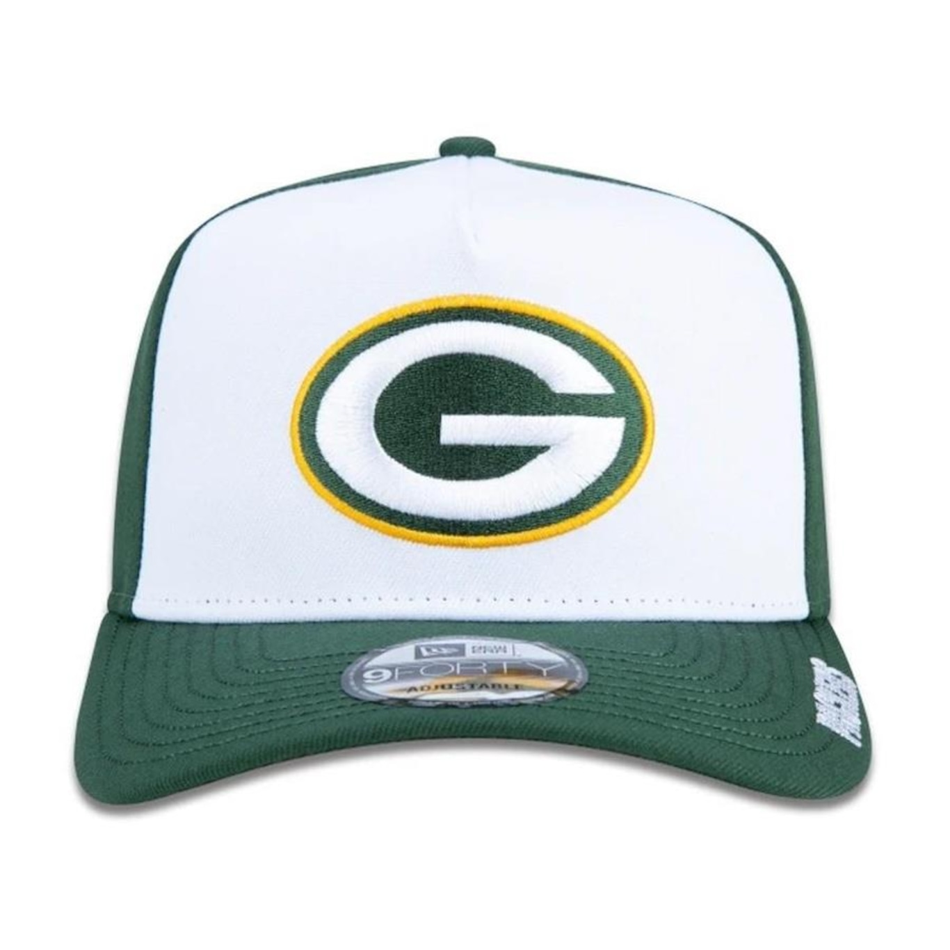 Boné Aba Curva New Era Green Bay Packers 940 A-Frame Core - Snapback - Adulto - Foto 3