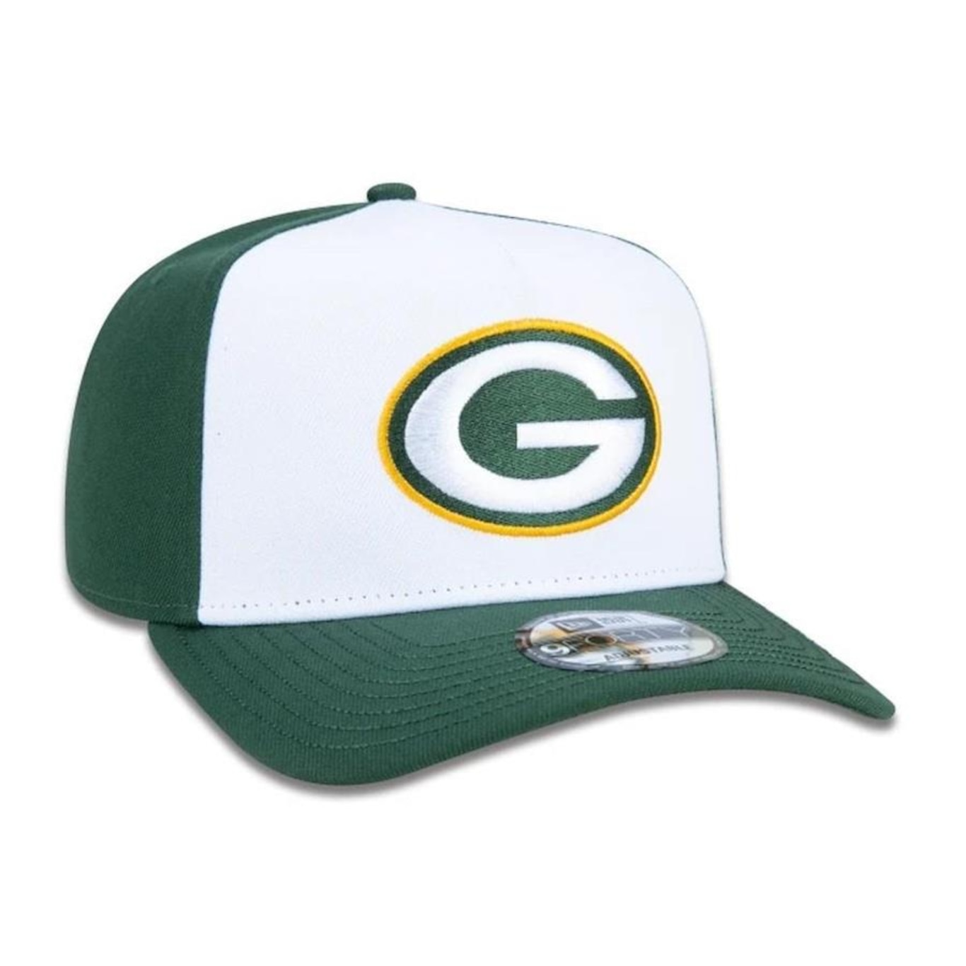 Boné Aba Curva New Era Green Bay Packers 940 A-Frame Core - Snapback - Adulto - Foto 4