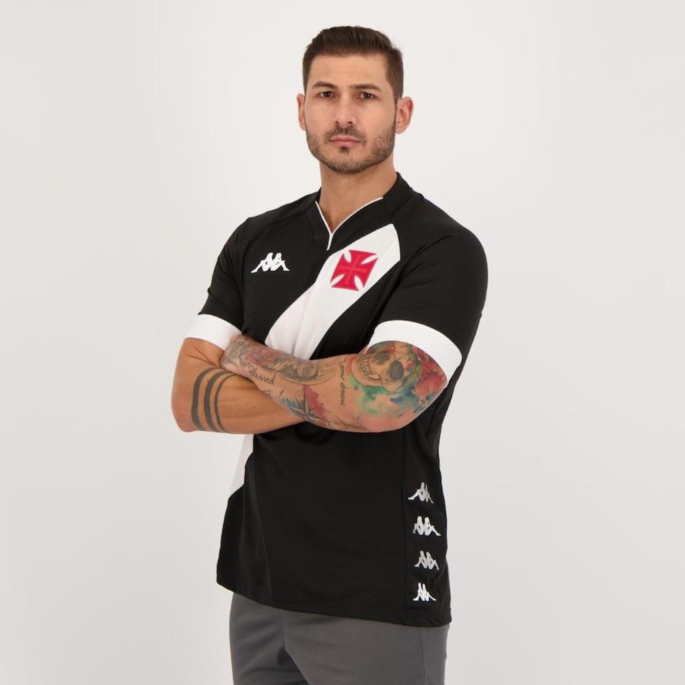 Camisa do Vasco I 2022 9 Pedro Raul Kappa - Masculina - Foto 5