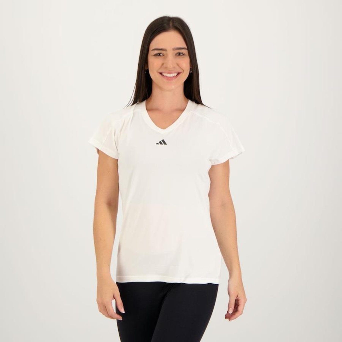 Camiseta adidas Essentials Minimal - Feminina - Foto 1