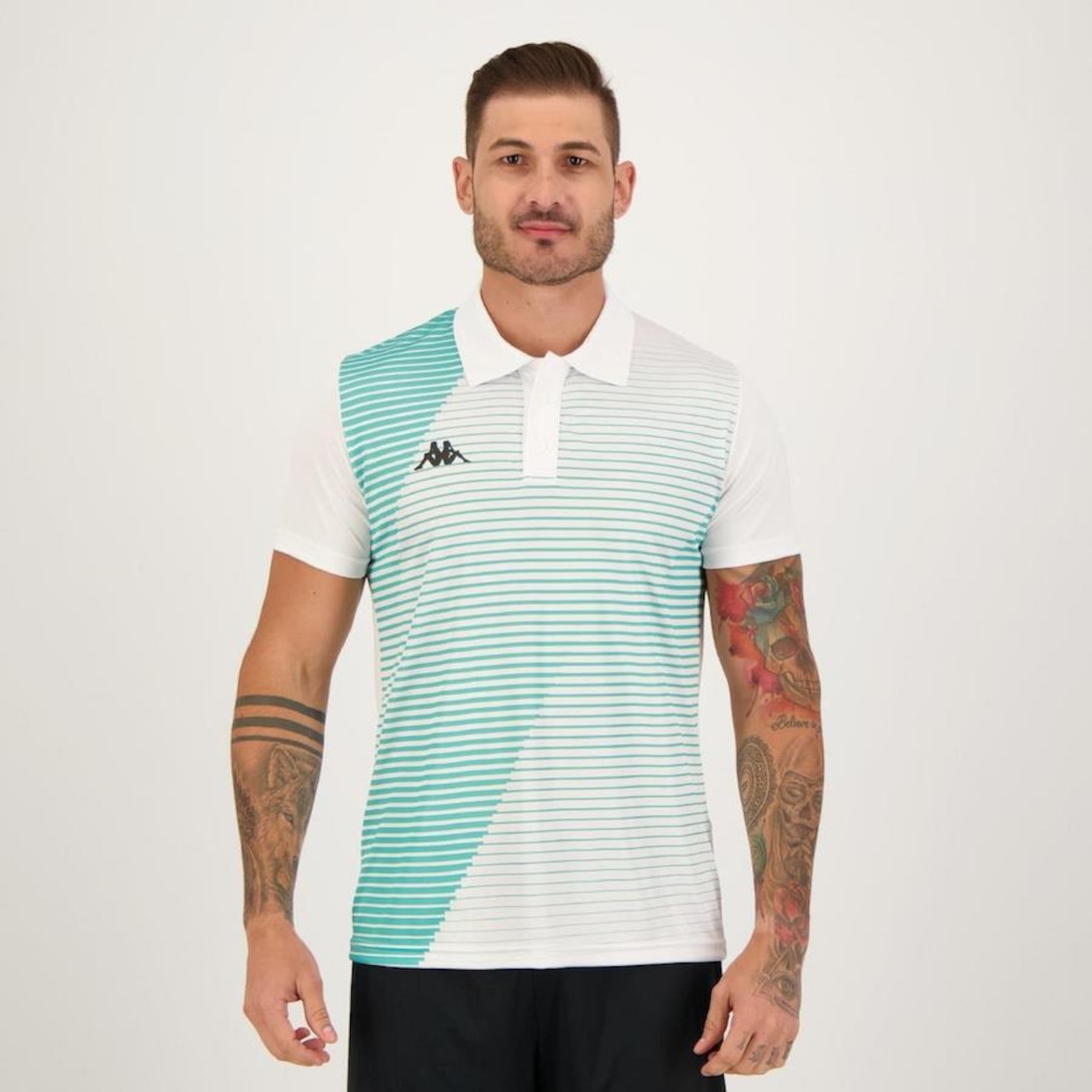 Camisa Polo Kappa Jamie - Masculina - Foto 1