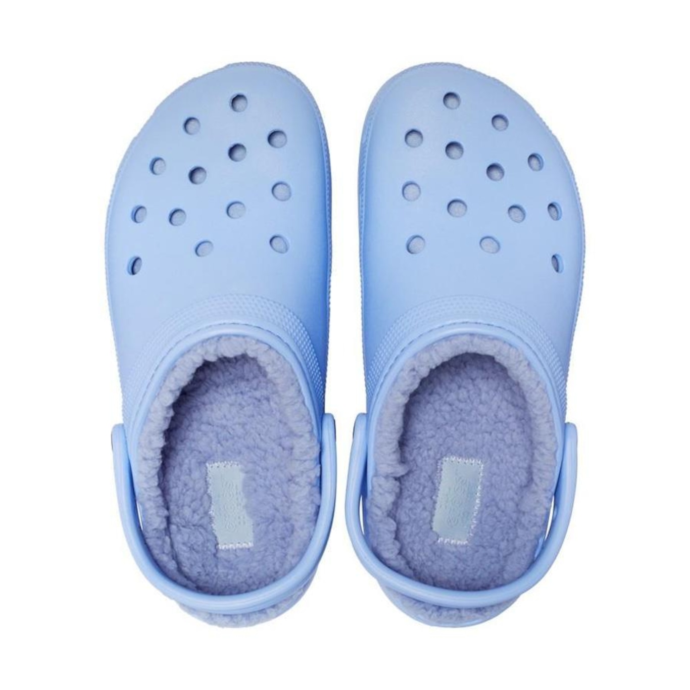 Sandália Crocs Classic Plataform Lined Clog - Feminino - Foto 3