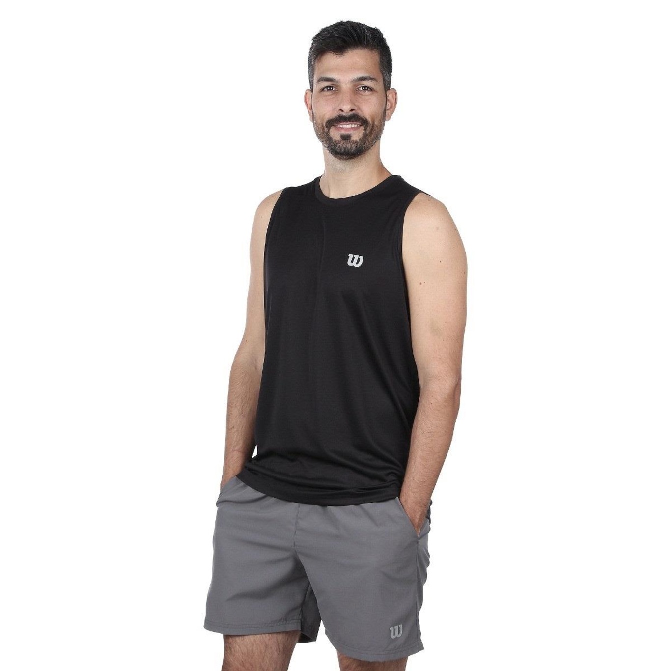 Camiseta Regata Wilson Esportiva Core - Masculina - Foto 3