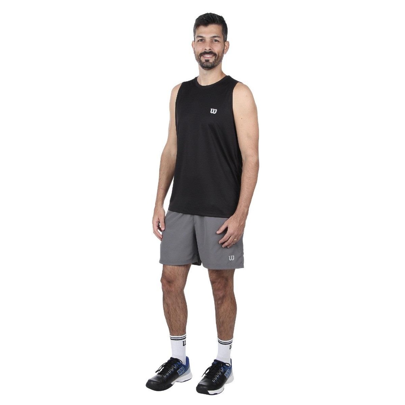 Camiseta Regata Wilson Esportiva Core - Masculina - Foto 4