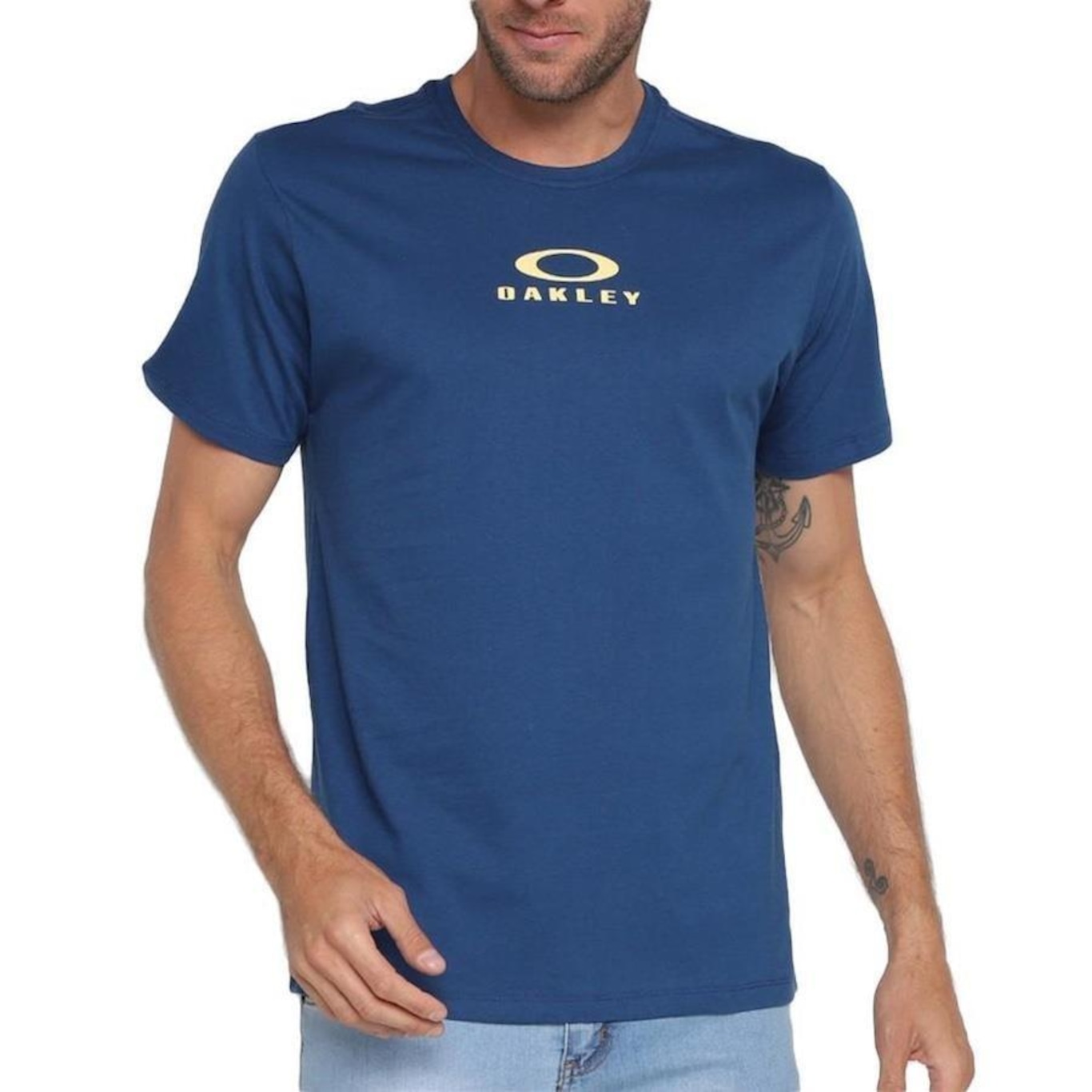 Camiseta Oakley Bark New - Masculina - Foto 1