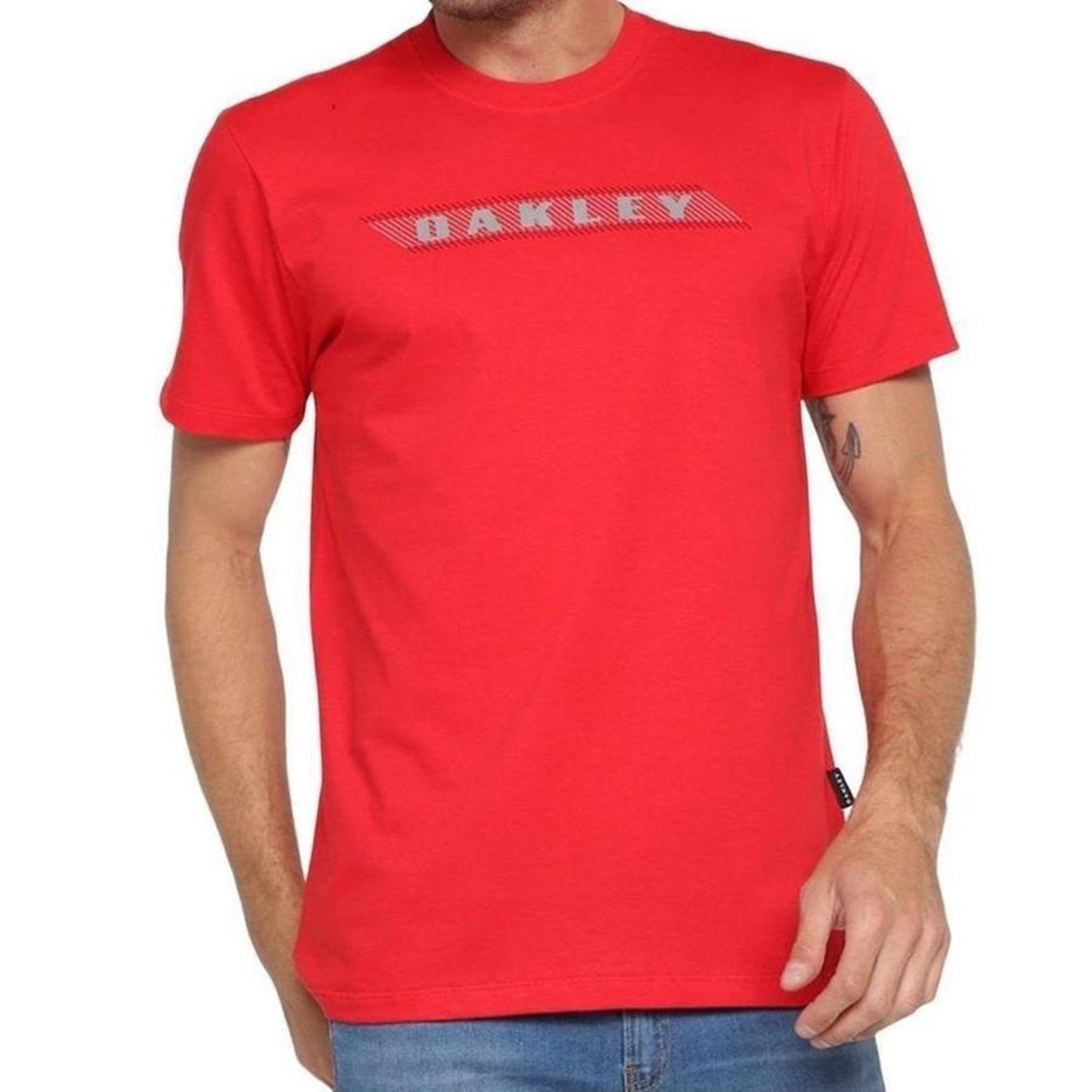 Camiseta Oakley Vermelha 480VM ⋆ Sanfer Acessórios