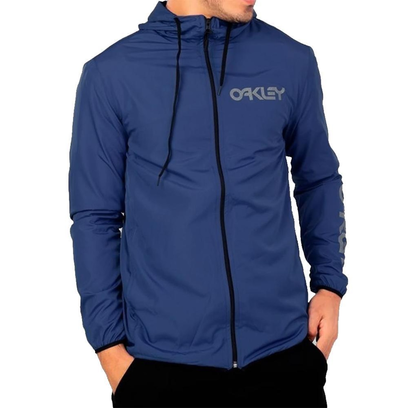 Jaqueta com Capuz Oakley Mark Ii Windbreaker - Masculina - Foto 1