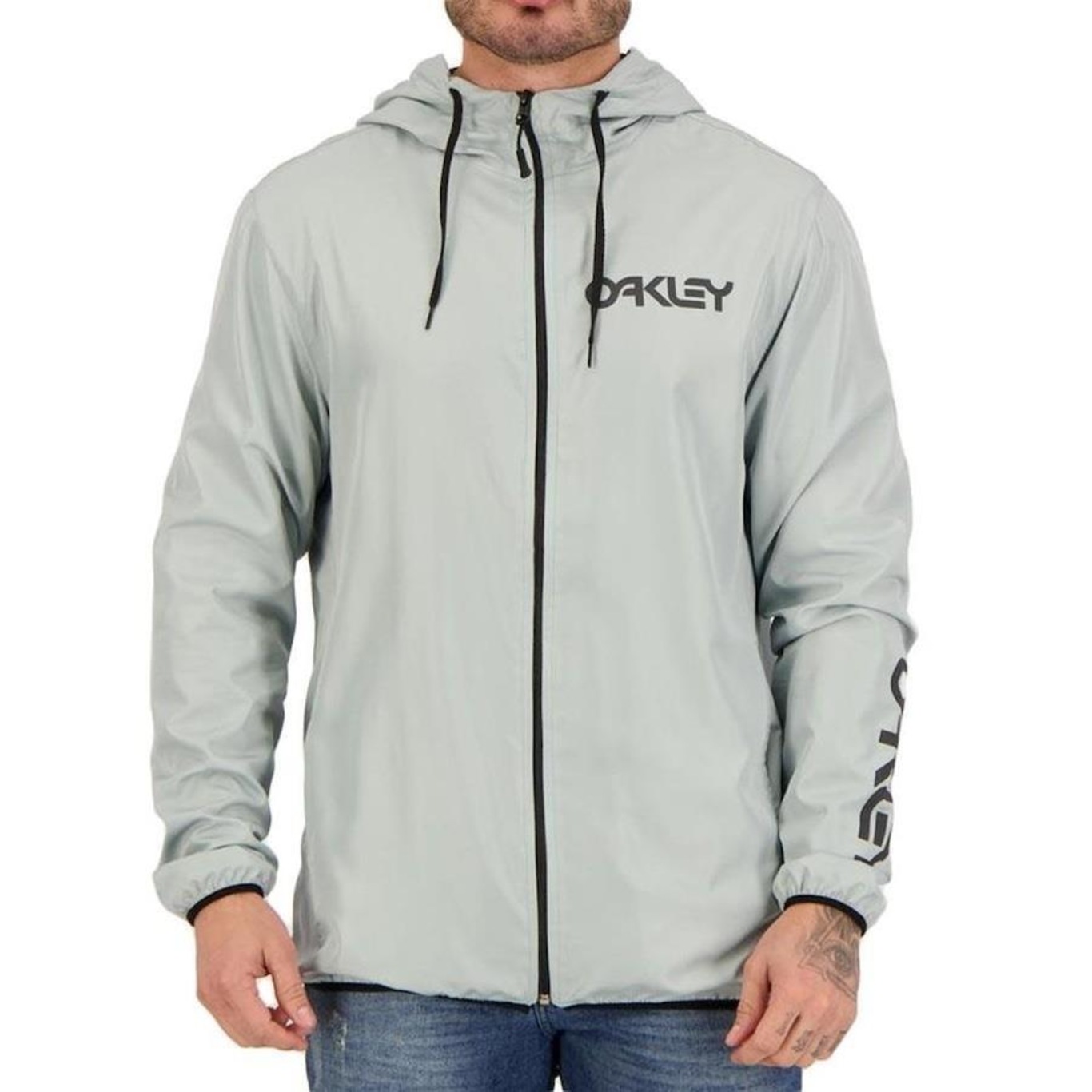 Jaqueta com Capuz Oakley Mark II Windbreaker - Masculina - Foto 1