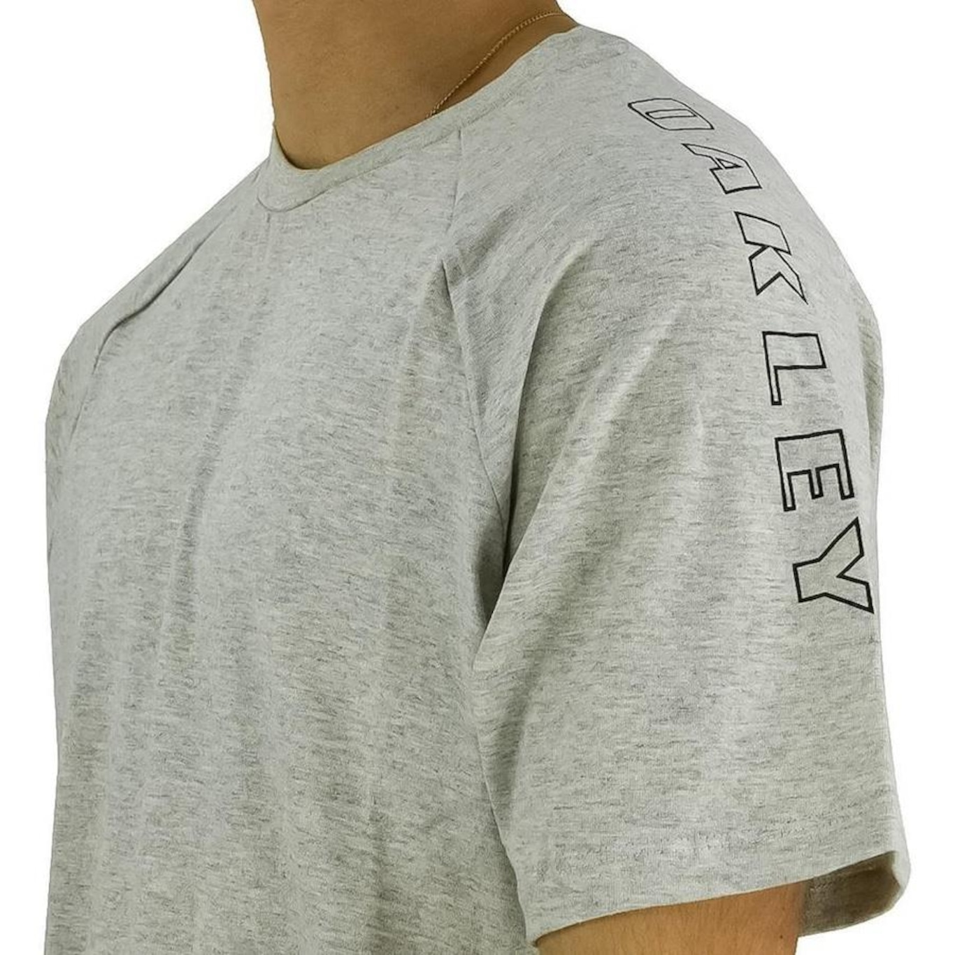 Camiseta Oakley Collegiate Raglan - Masclina - Foto 2