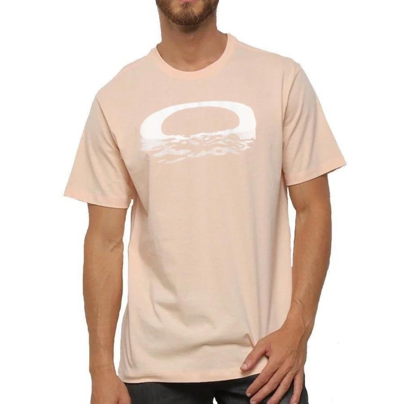 Camiseta Oakley O Rec Ellipse Bone - Surf Alive