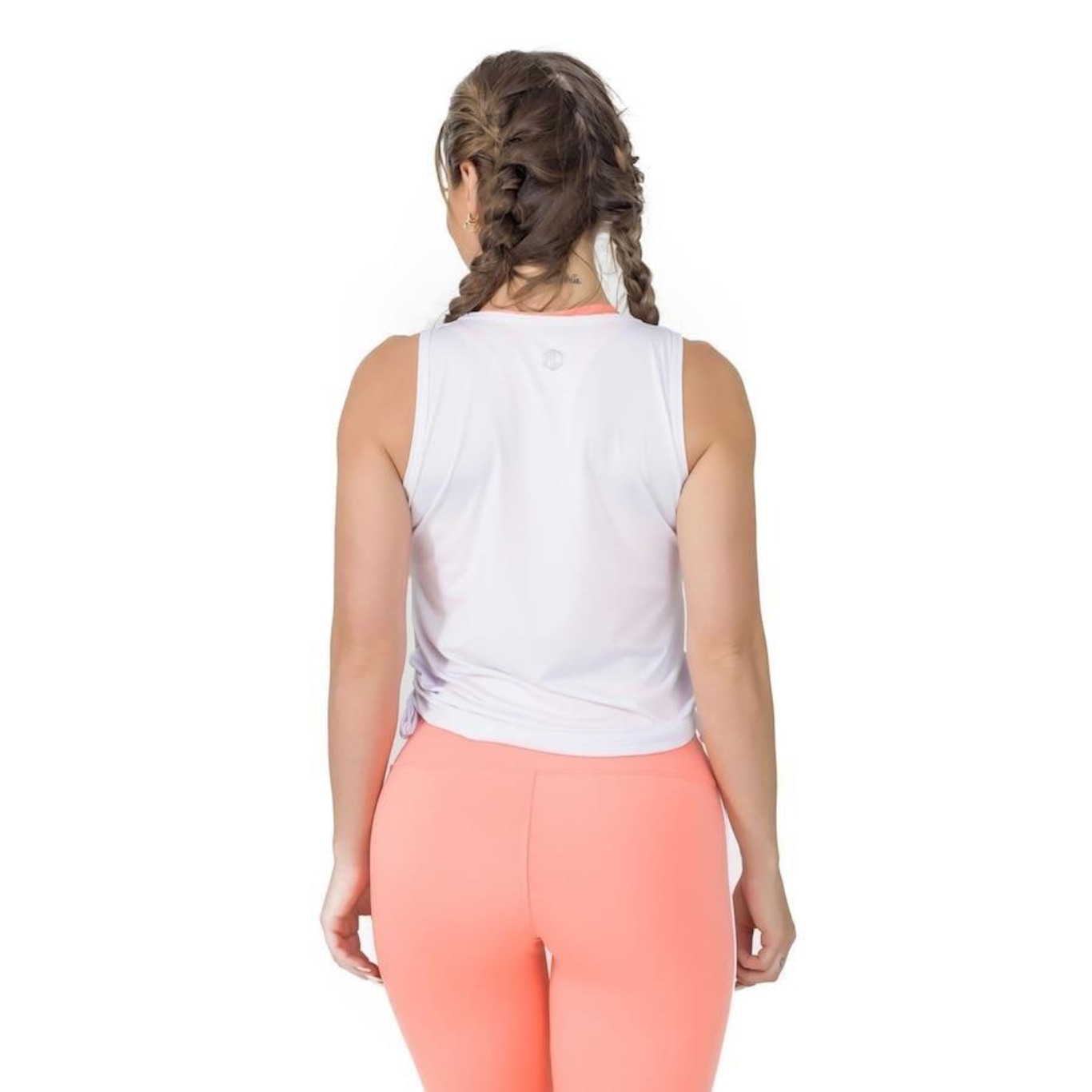 Camiseta Regata Manalinda Cordão - Feminino - Foto 3