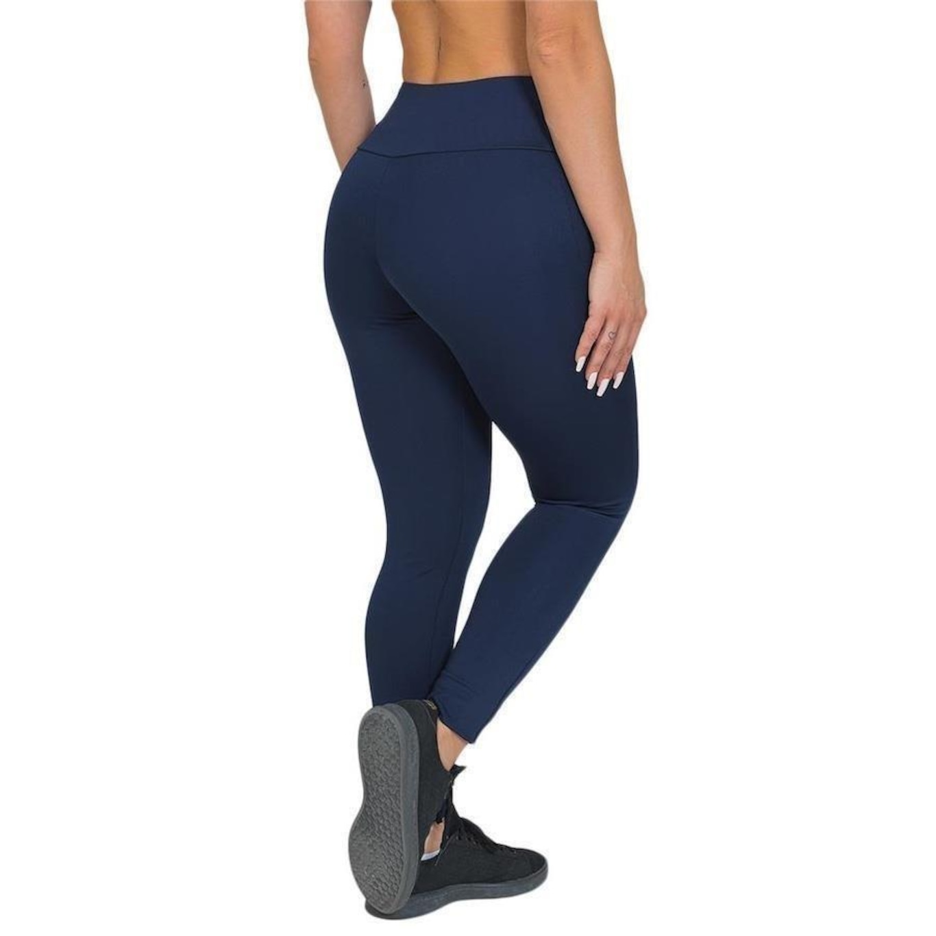 Calça Legging Manalinda Cós Alto - Feminina - Foto 2