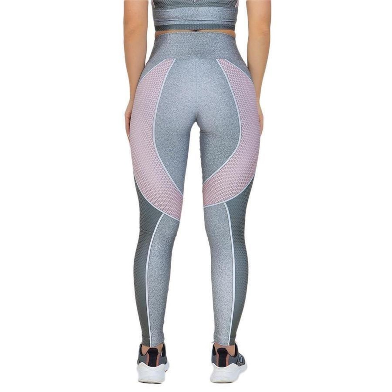 Calça Legging Manalinda Space Silver - Feminina - Foto 2