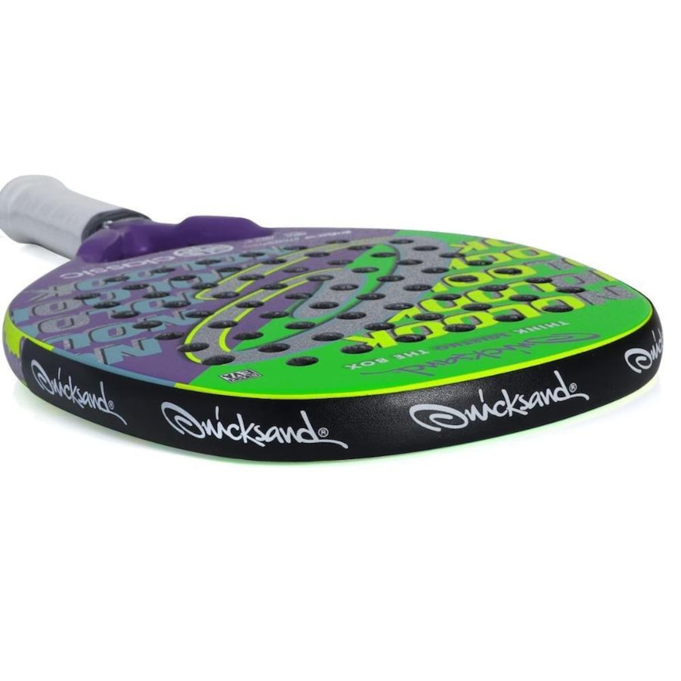 Raquete de Beach Tennis Quicksand Nolook Classic 2023 - Adulto - Foto 5