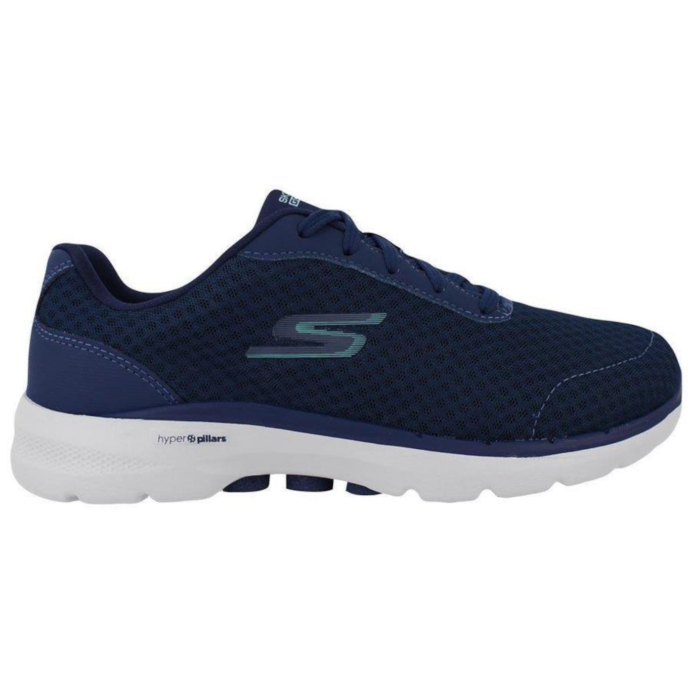 Tênis Skechers Go Walk 6 Iconic Vision - Feminino - Foto 1