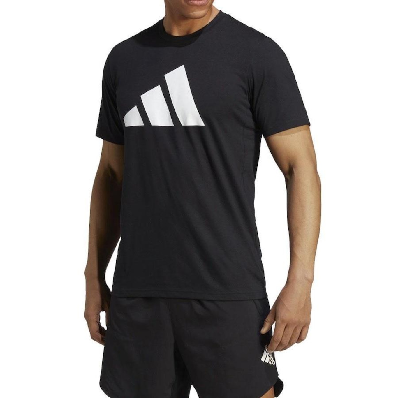 Camiseta adidas TR-ES FR Logo T - Masculina - Foto 1