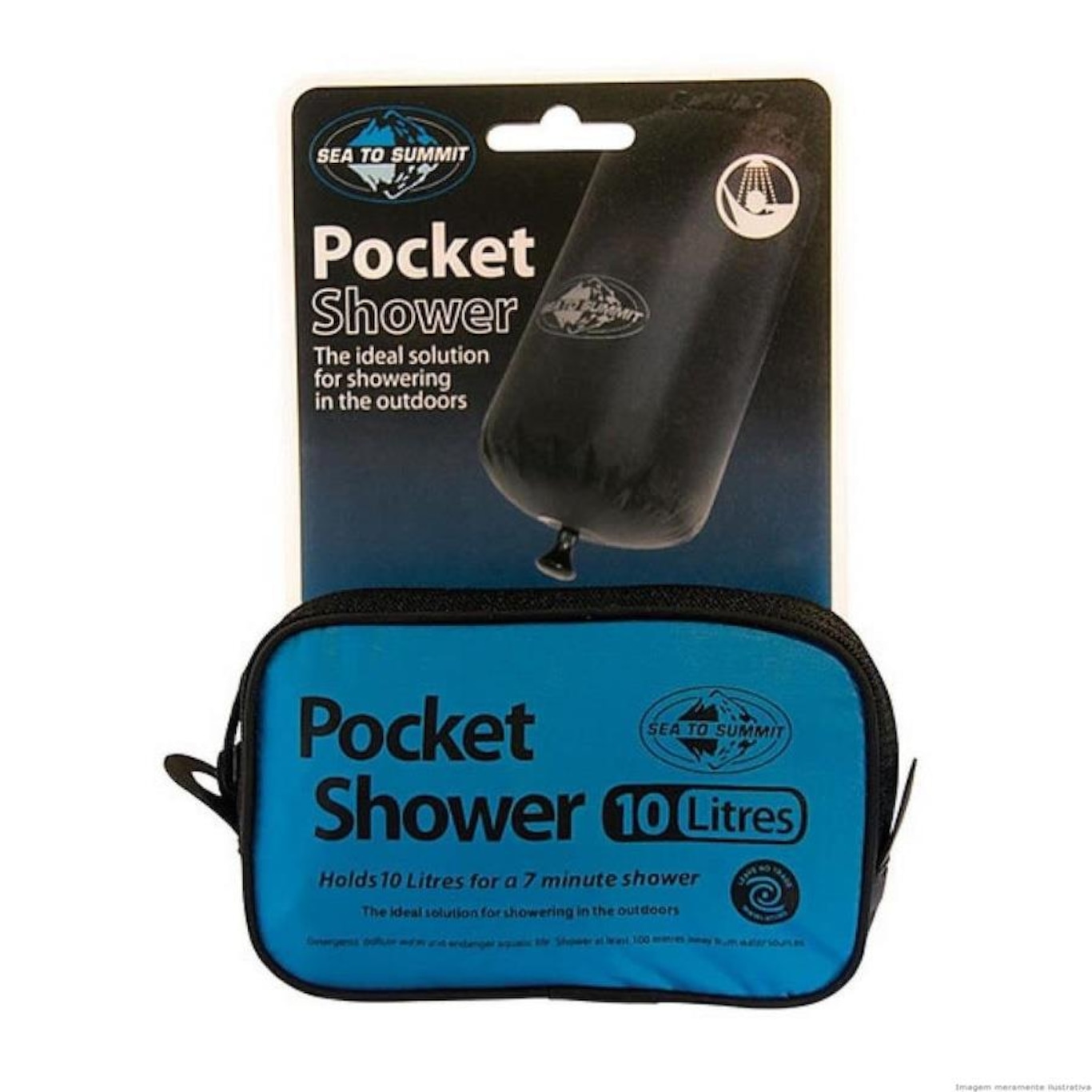 Chuveiro de Camping Sea To Summit Pocket Shower - Foto 3