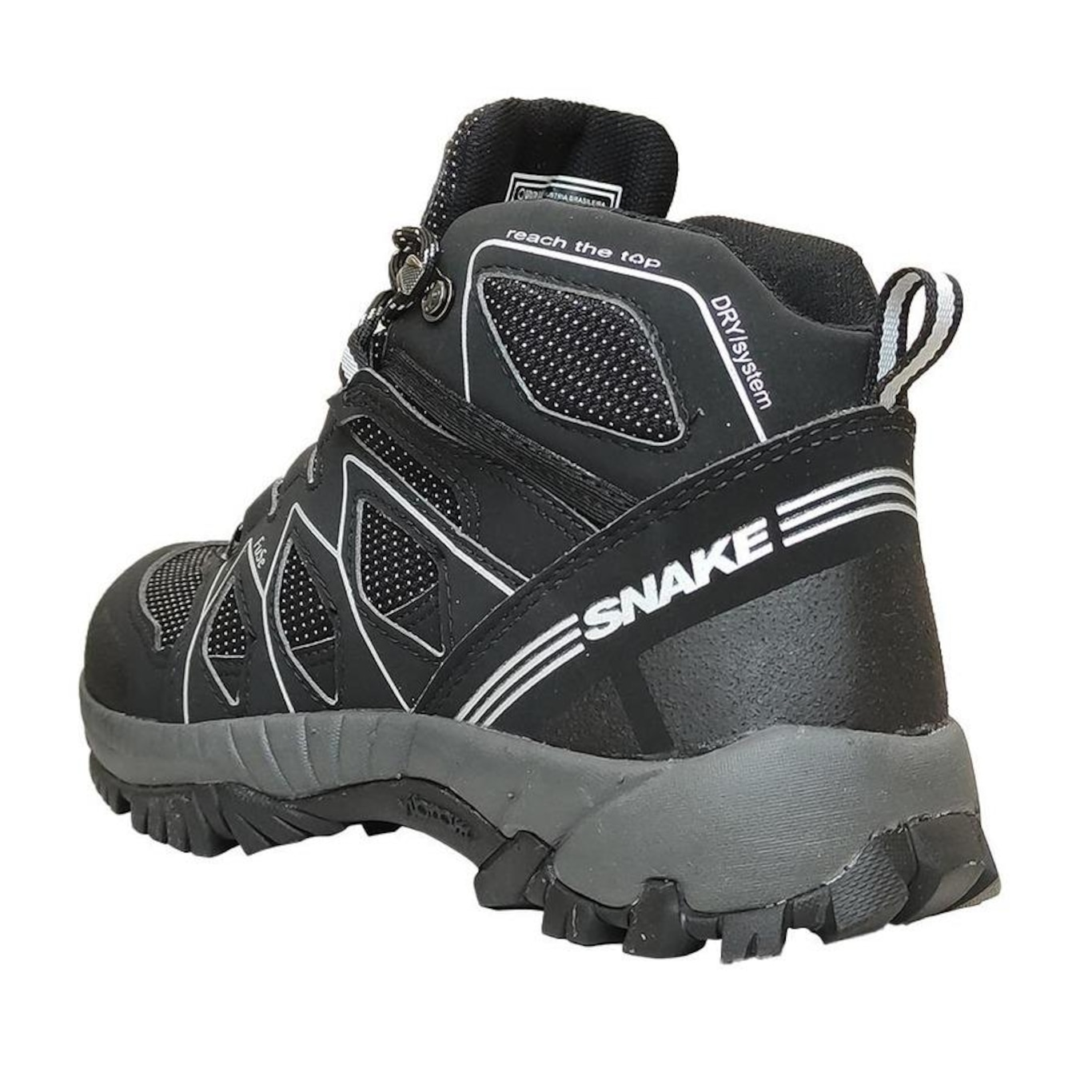 Bota Adventure Snake Fuse Dry Impermeável - Adulto - Foto 4