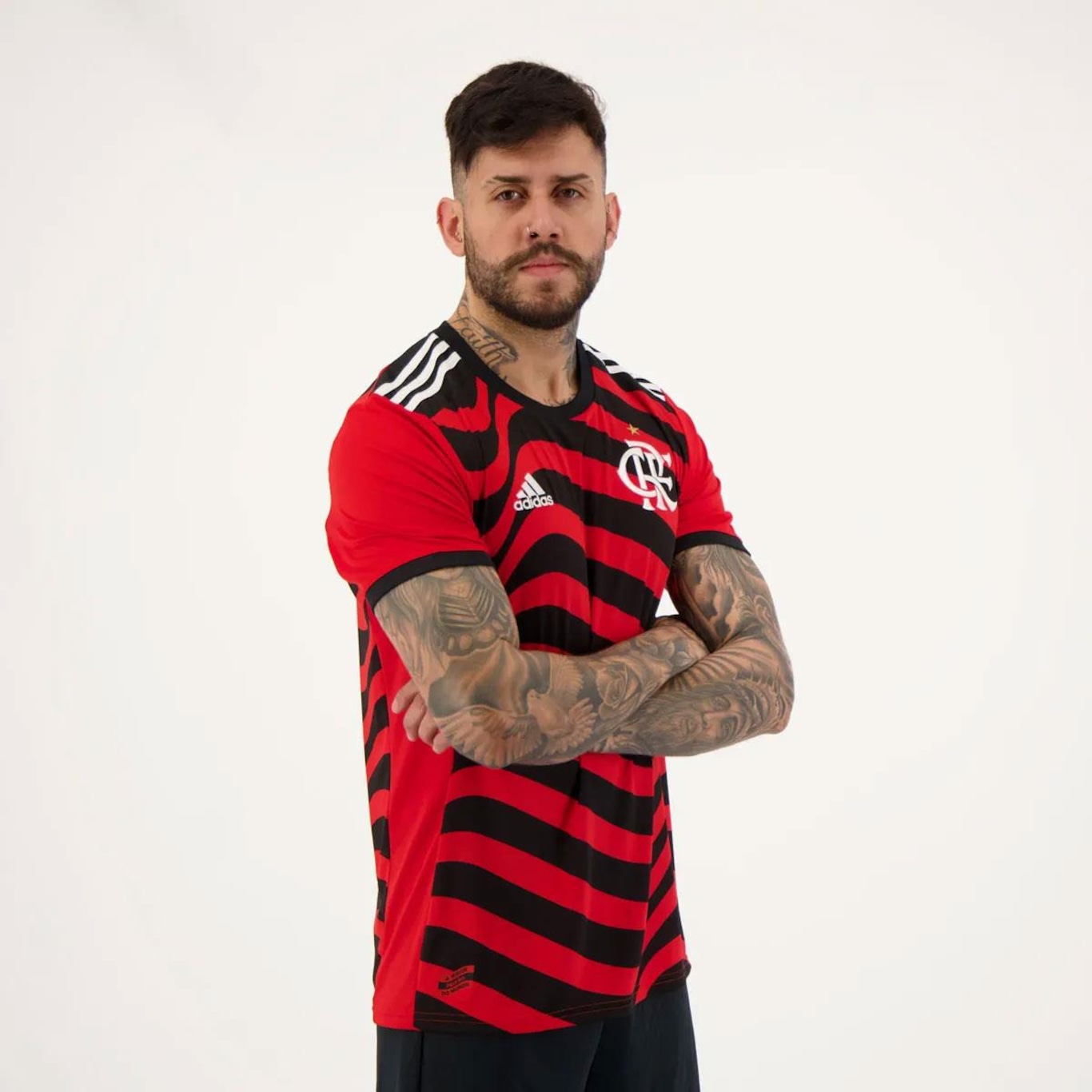 Camisa do Flamengo III 2022 10 Gabi adidas - Masculina - Foto 5