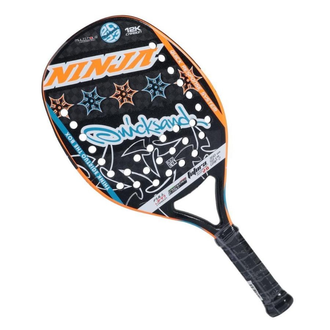 Raquete de Beach Tennis Quicksand Ninja Star - Adulto - Foto 1