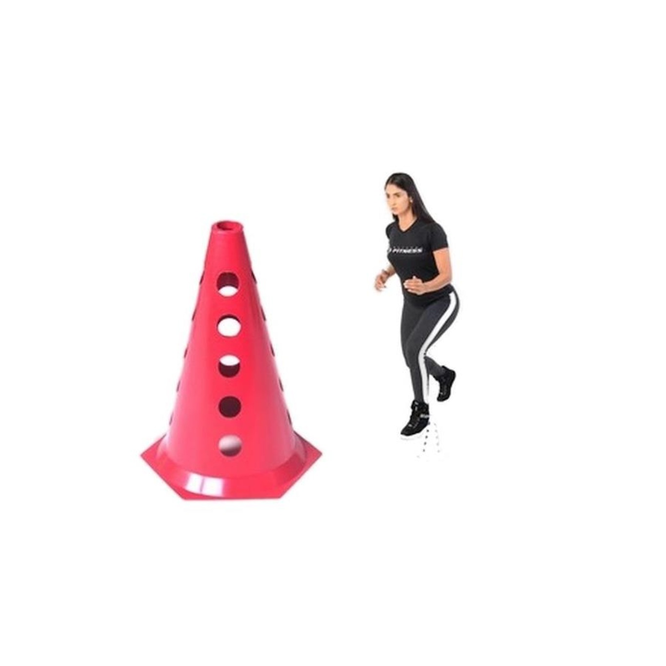 Kit de Treinamento Funcional Natural Fitness com Cones + Barreiras ...