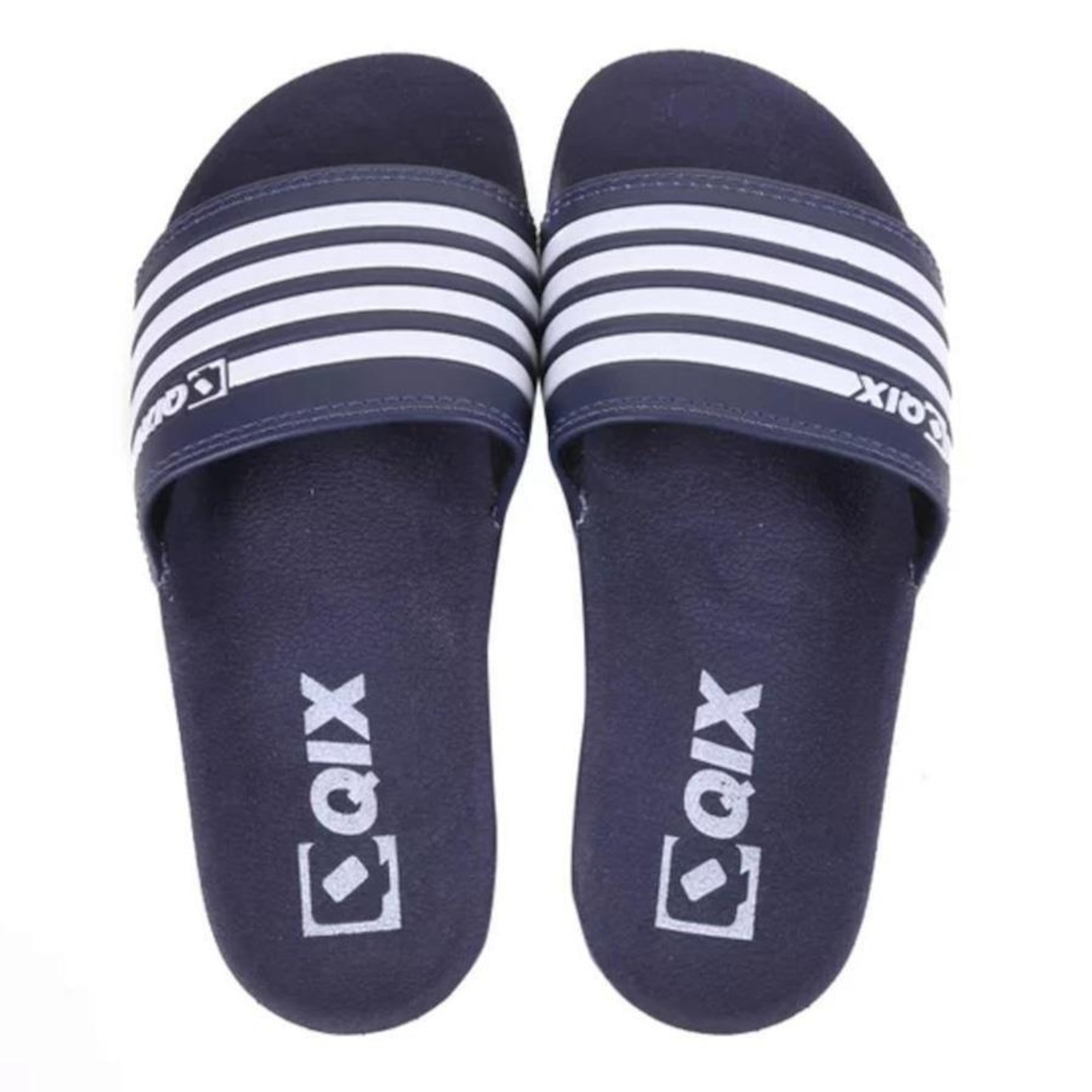 Chinelo Slide Qix Califórnia Brand Label - Masculino - Foto 3