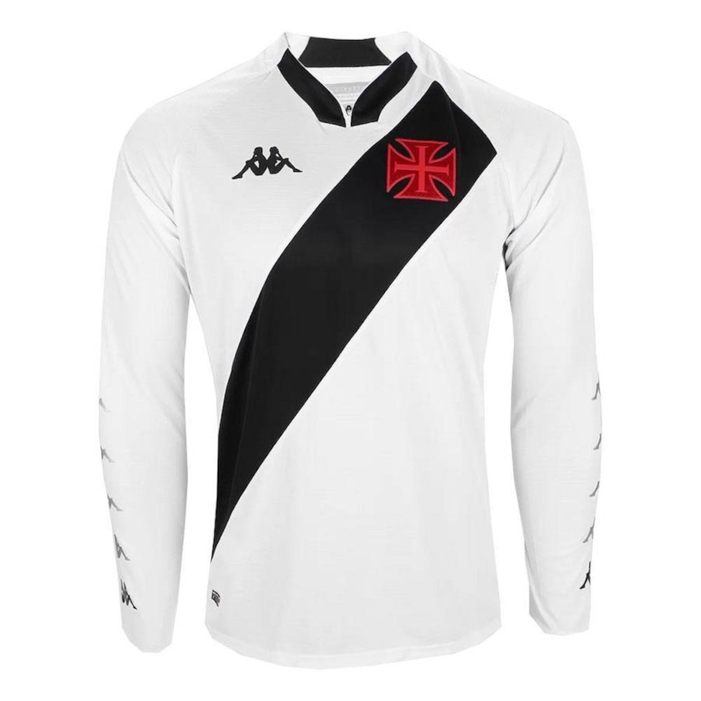 Camisa Manga Longa do Vasco Kappa Kombat Away Player 22 - Masculina - Foto 1