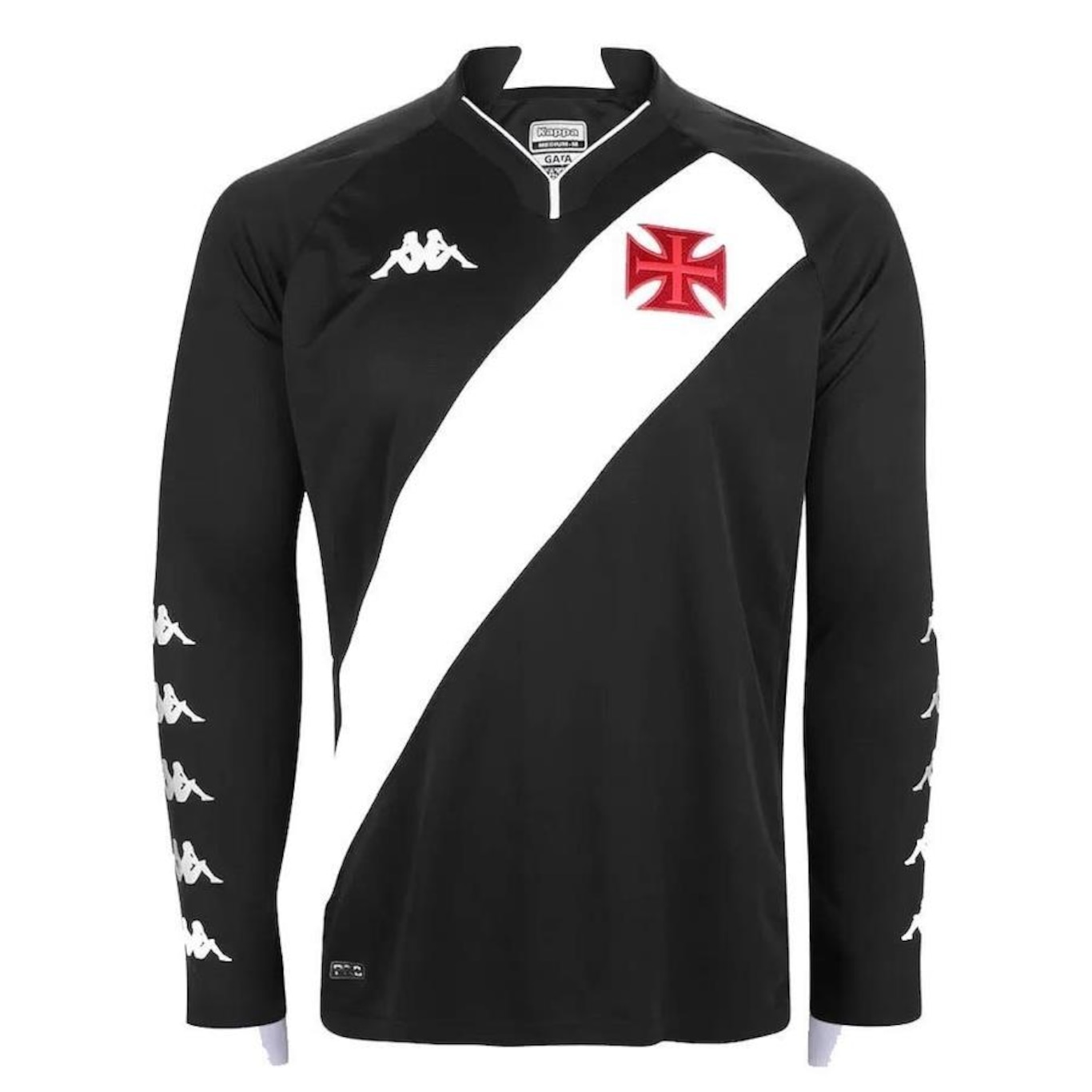 Camisa Manga Longa do Vasco Kappa Kombat Away Player 22 - Masculina - Foto 3