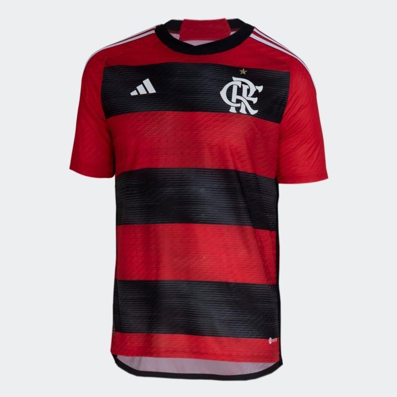 Camisa 1 do Flamengo Authentic adidas - Masculina - Foto 3