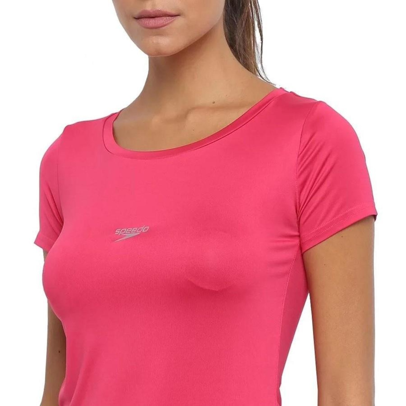 Camiseta Speedo Basic Stretch - Feminina - Foto 1