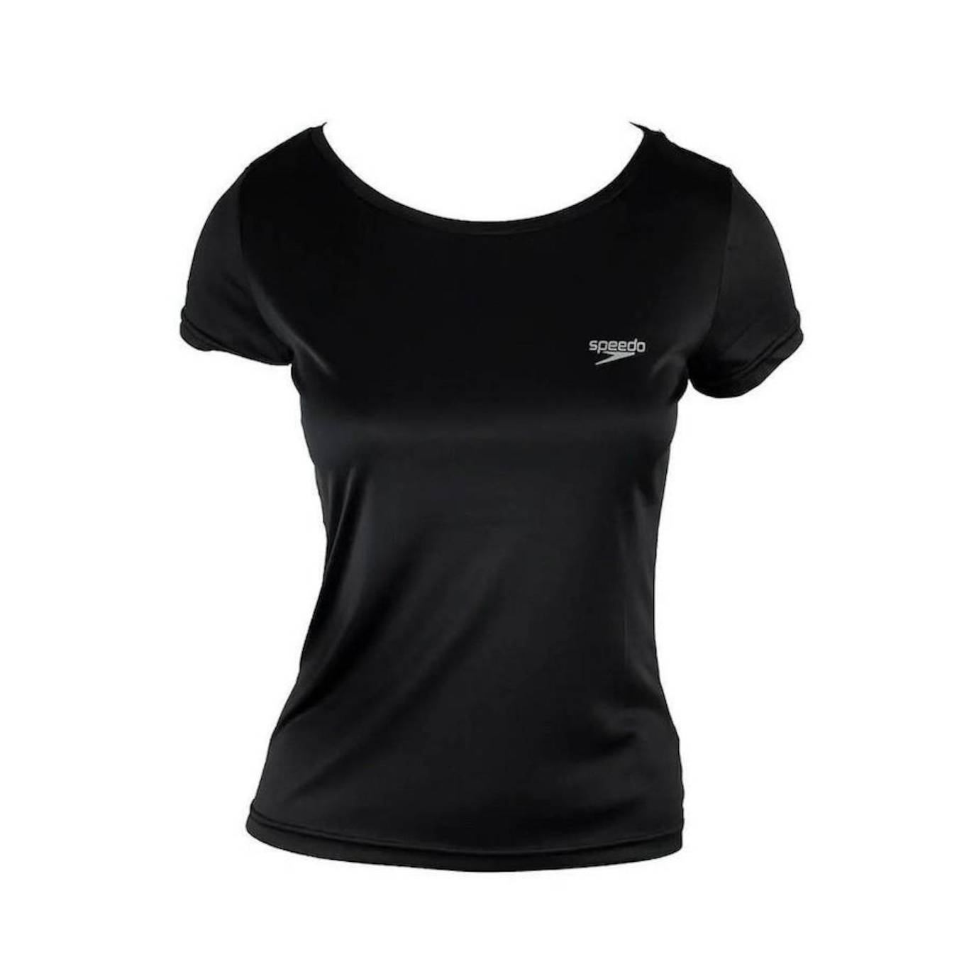 Camiseta Speedo Interlock Uv 50+ - Feminina - Foto 1