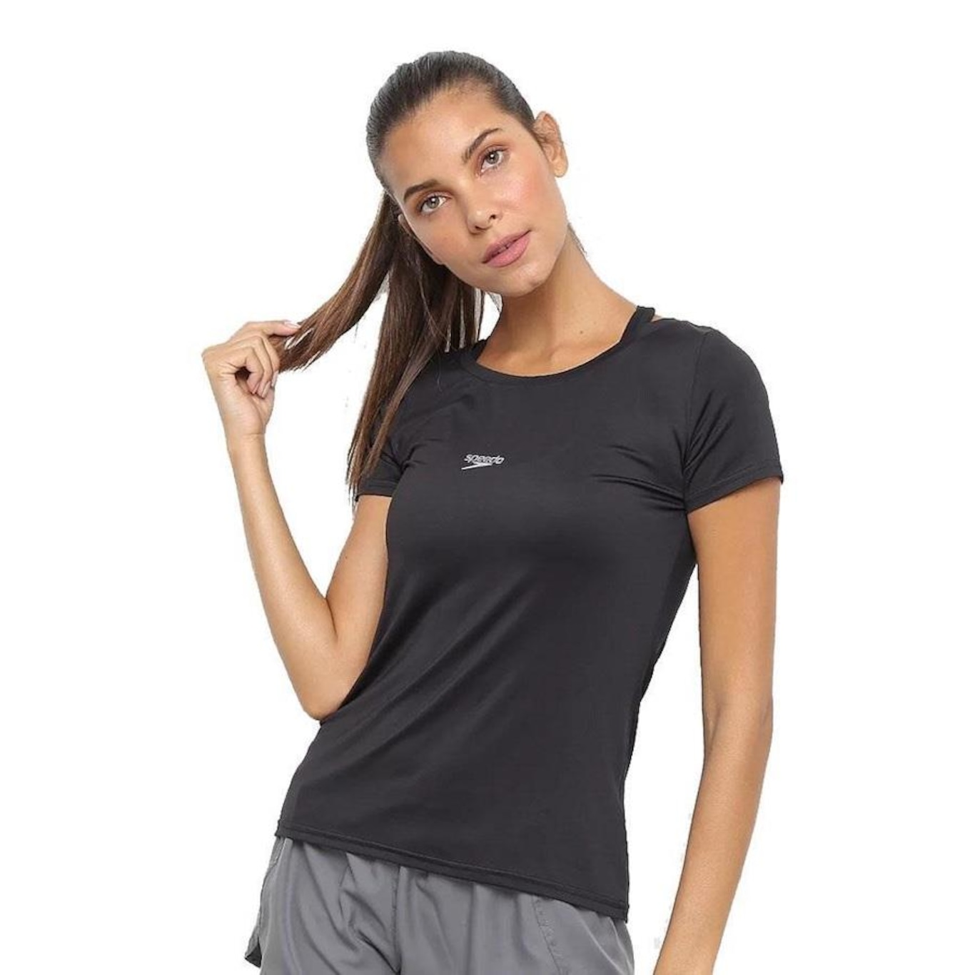 Camiseta Speedo T-Shirt Porus - Feminina - Foto 1