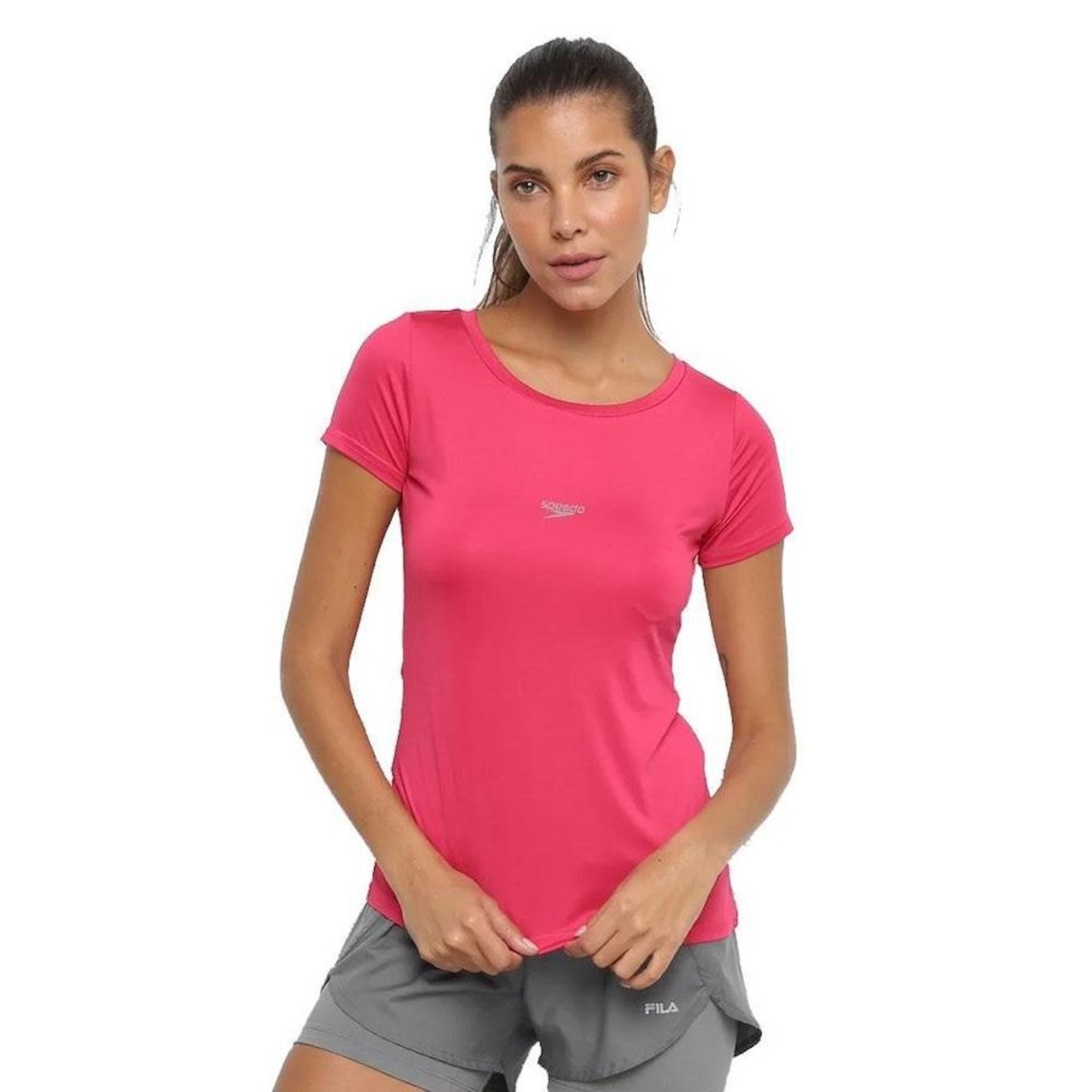 Camiseta Speedo T-Shirt Porus - Feminina - Foto 1