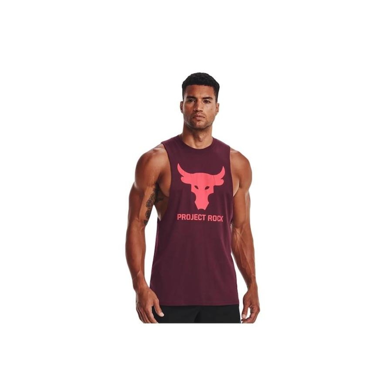 Camiseta Regata Under Armour Rock Brahma Bull - Masculina - Foto 2