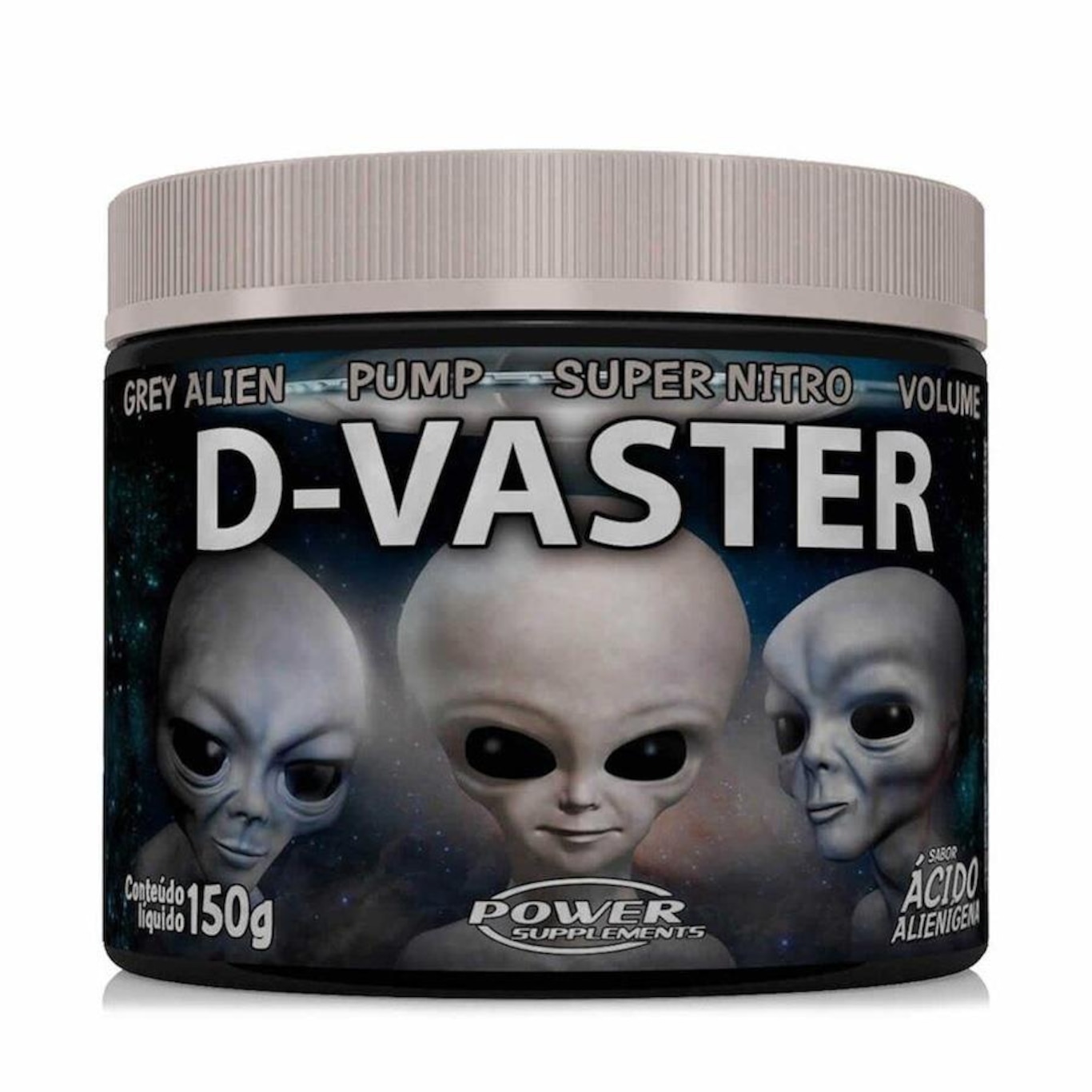 D-Vaster Super Nitro Power Supplements Ácido Alienígena - 150g - Foto 1