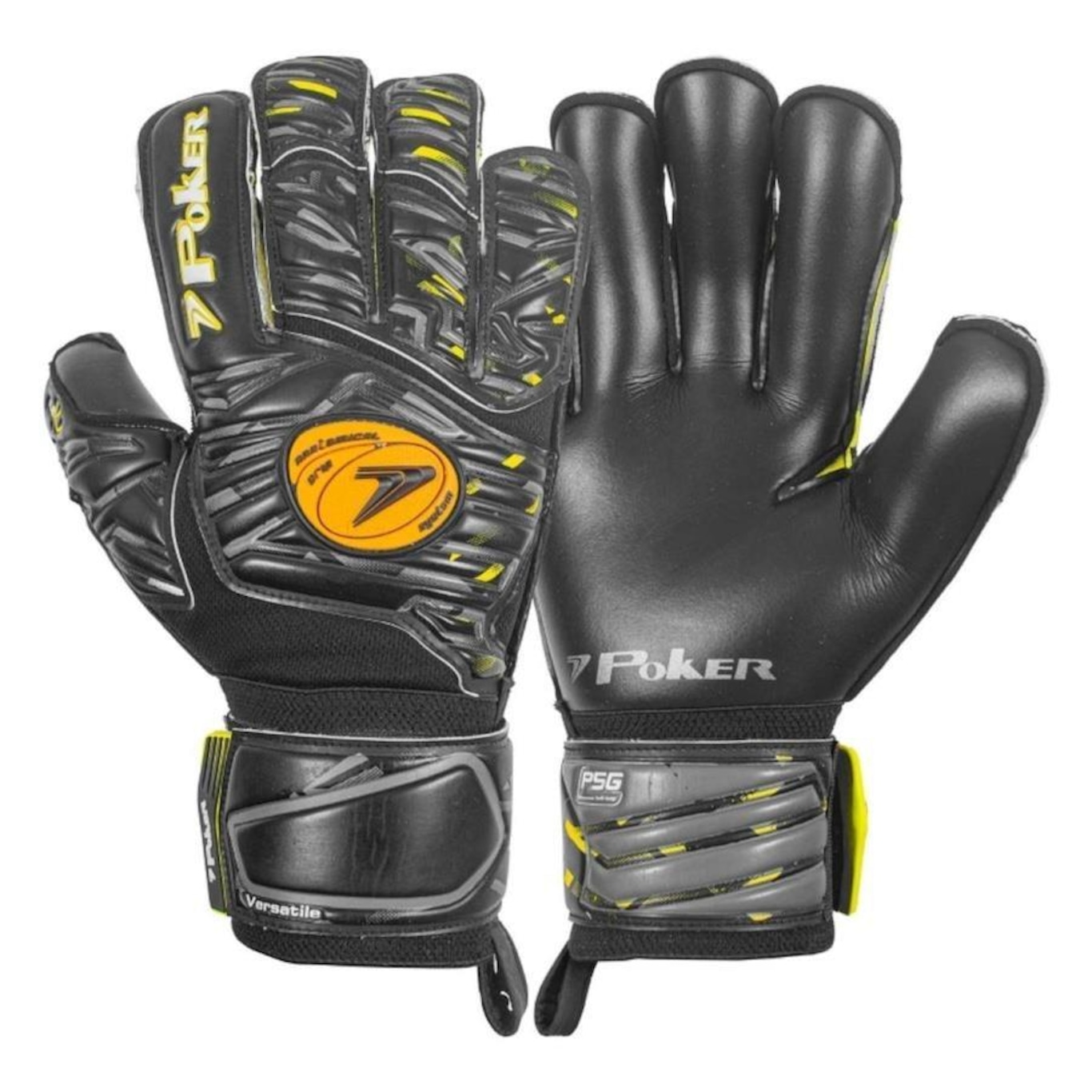 Luvas de Goleiro Poker Profissional Versatile - Adulto - Foto 1