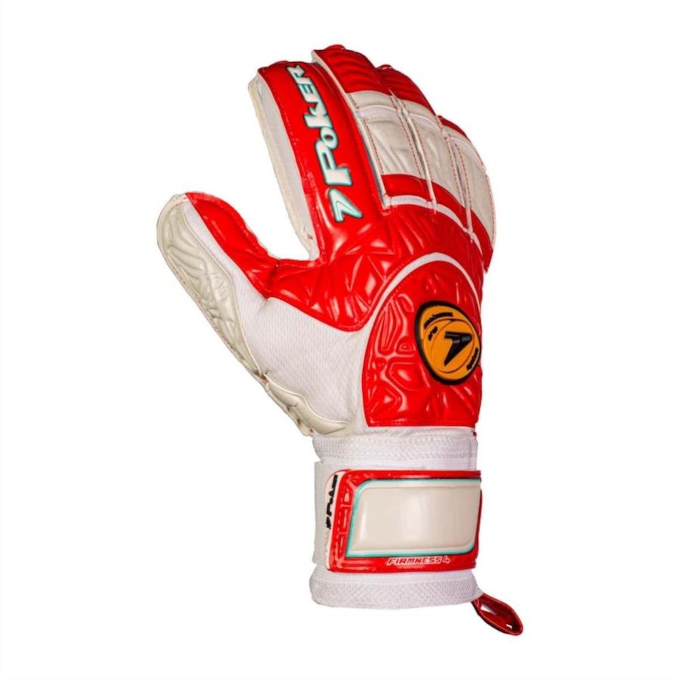 Luvas de Goleiro Poker Profissional Firmness 4 - Adulto - Foto 3