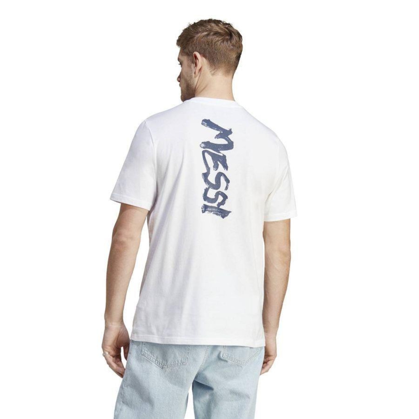 Camiseta adidas Grafica Messi Cny - Masculina - Foto 3