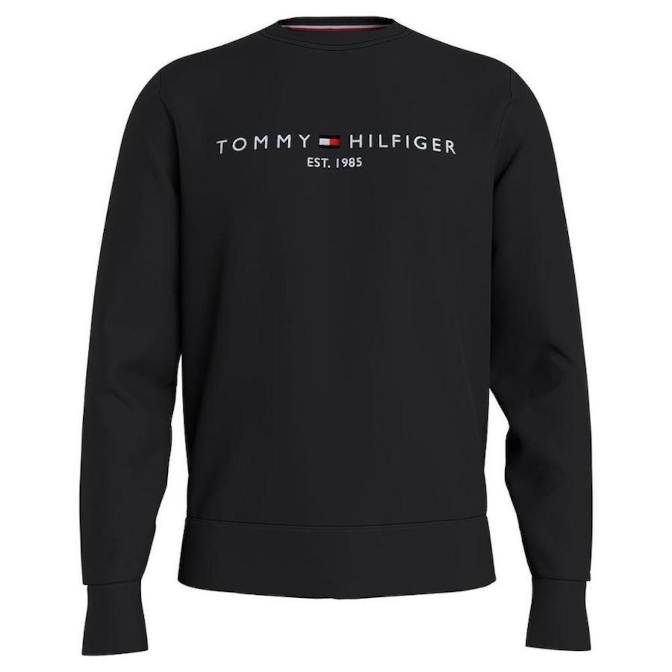 Blusão de Moletom Tommy Hilfiger Logo Sweatshirt - Masculino - Foto 1