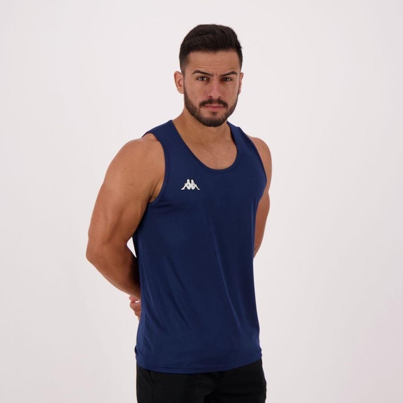 Camiseta Regata Kappa Basic - Masculina - Foto 2